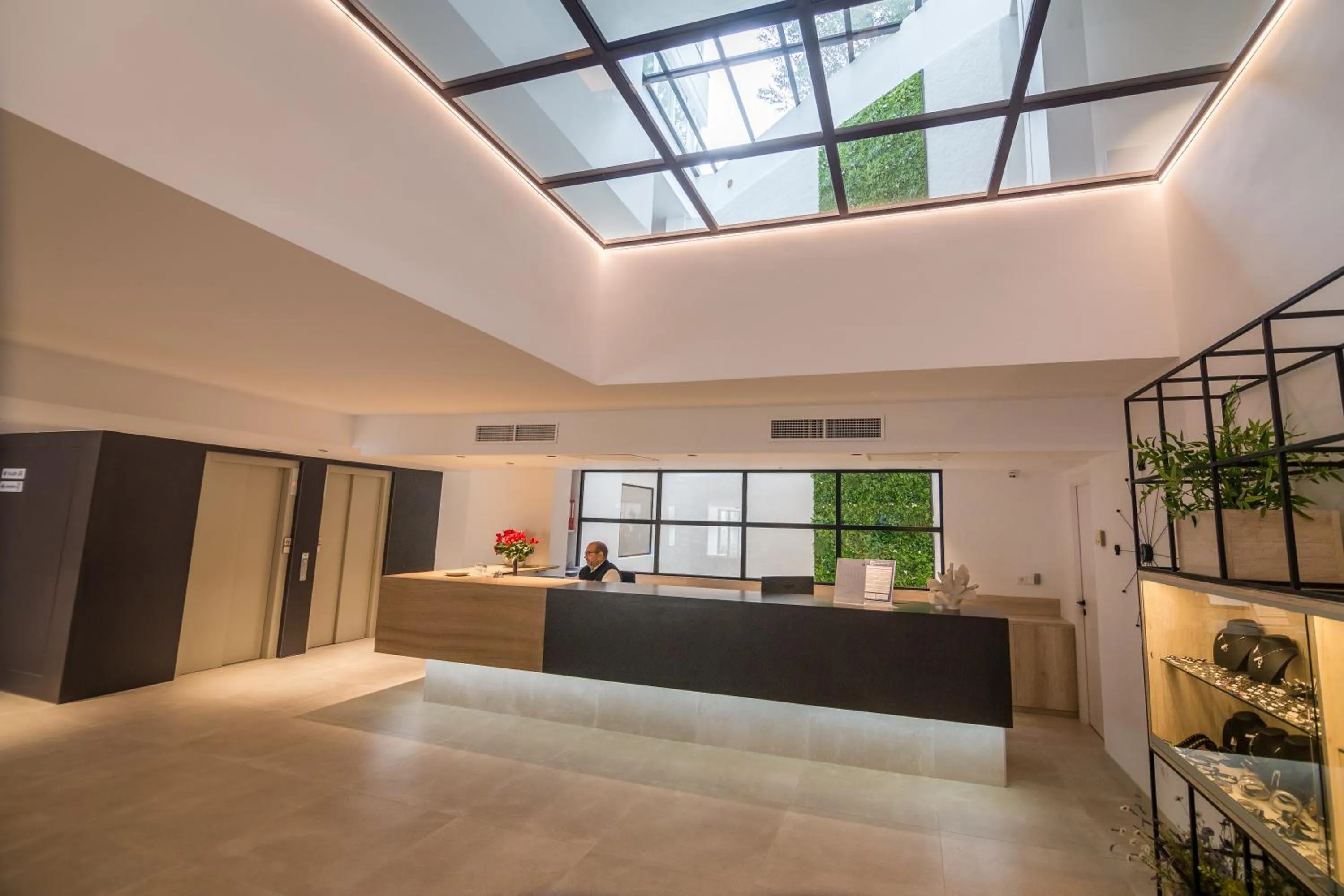 Lobby or reception in Aparthotel Novo Mar