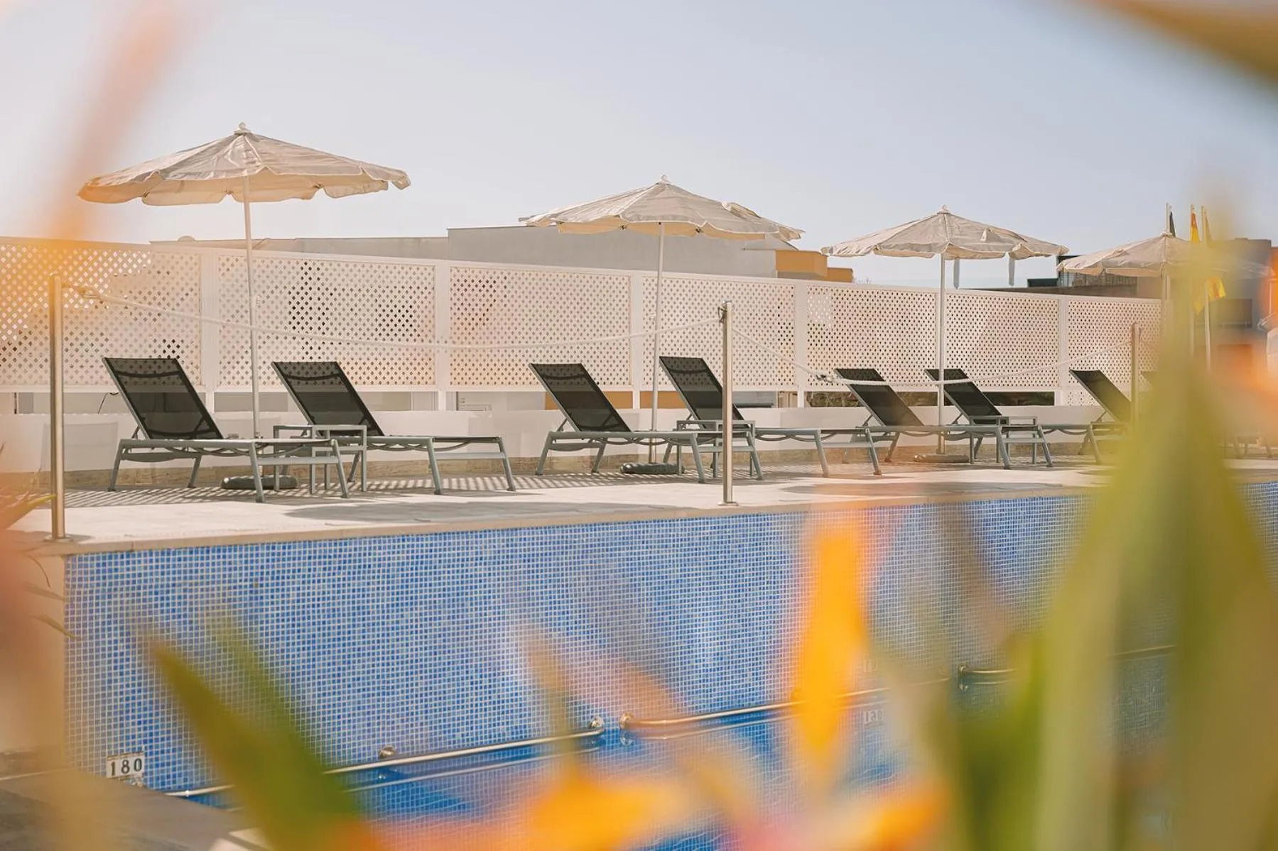 Swimming pool in Aparthotel Novo Mar