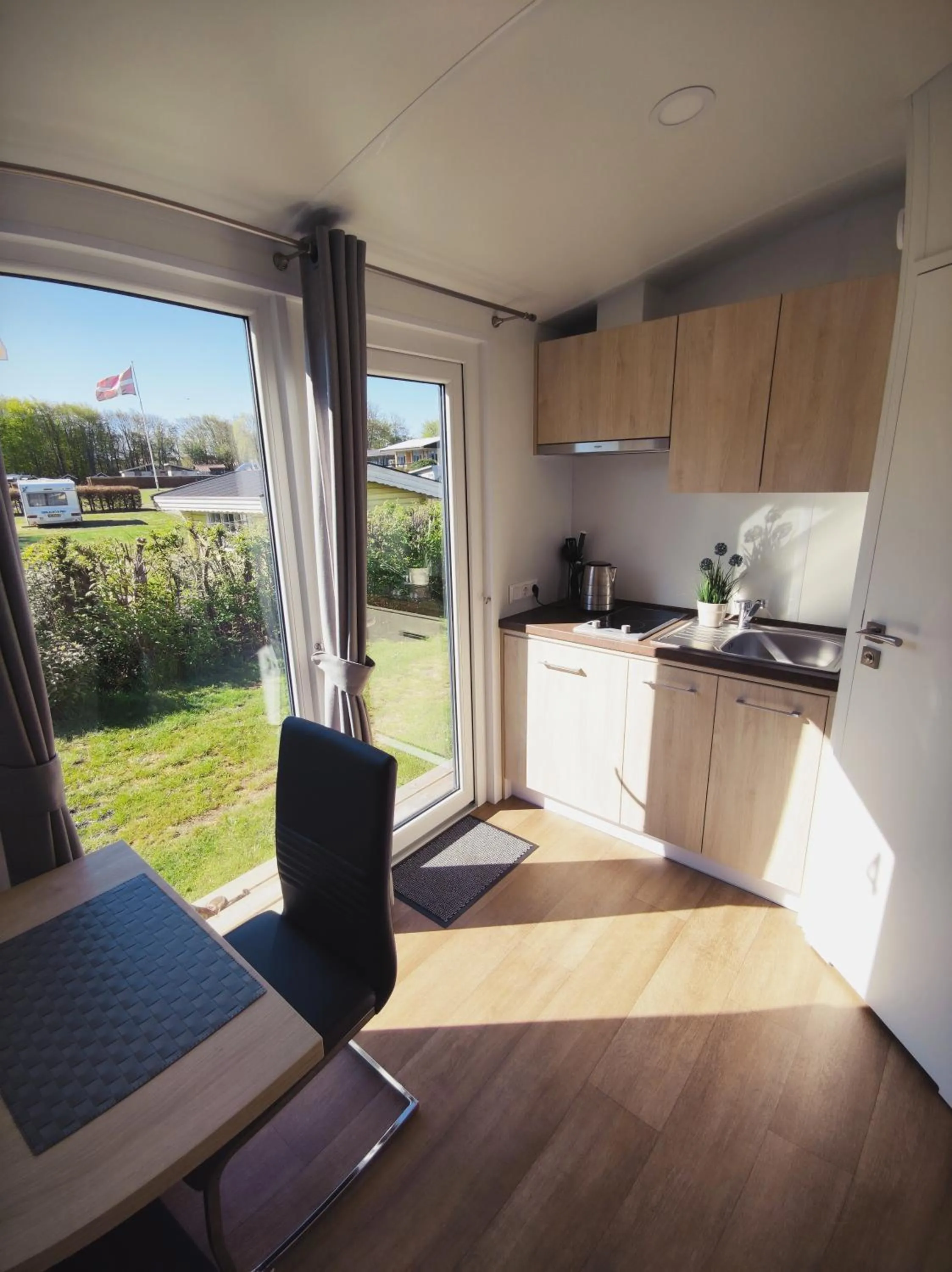 Kitchen or kitchenette in City Camping Hjørring