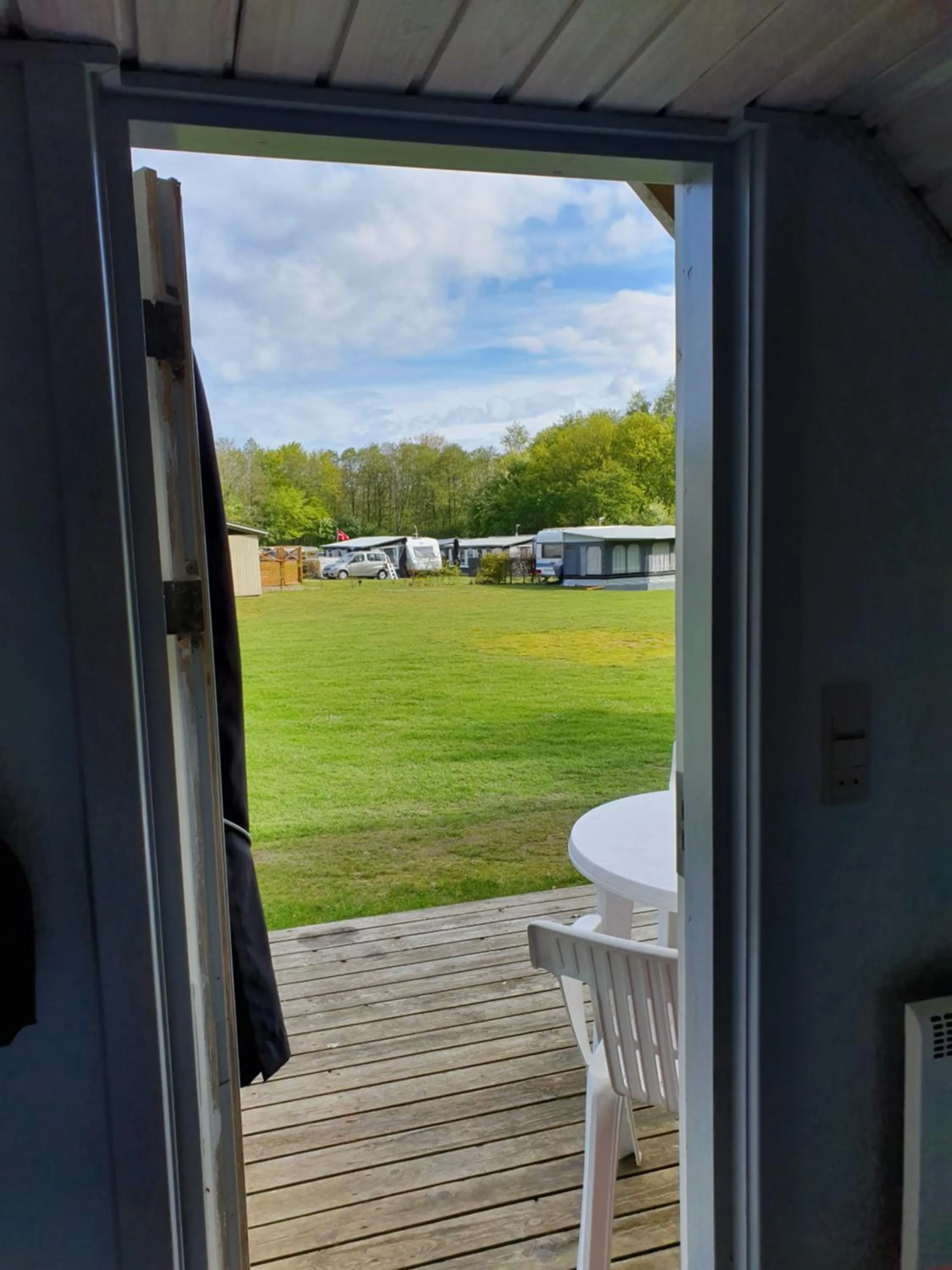 Garden view in City Camping Hjørring
