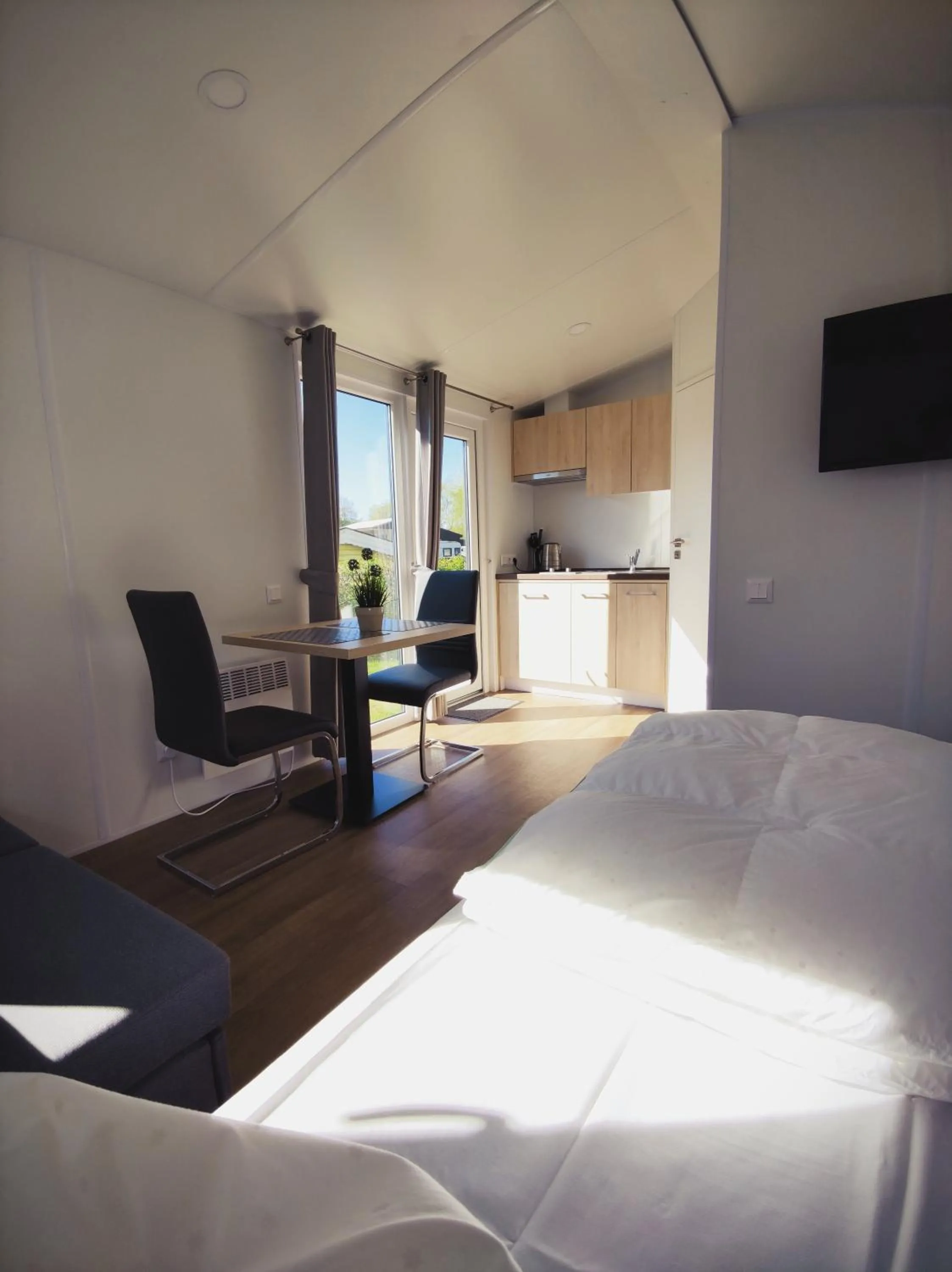 TV and multimedia, Bed in City Camping Hjørring