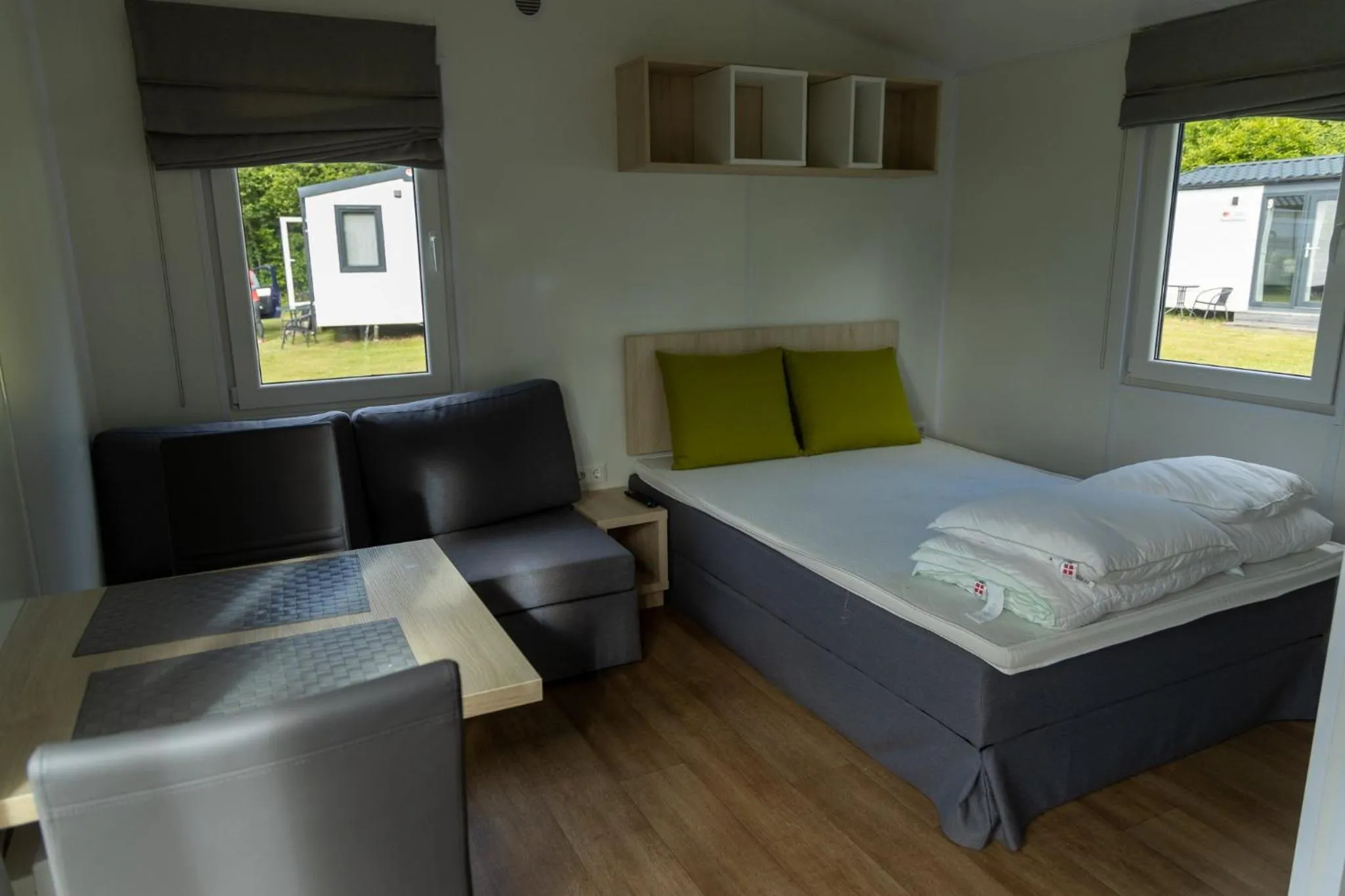 Restaurant/places to eat, Bed in City Camping Hjørring