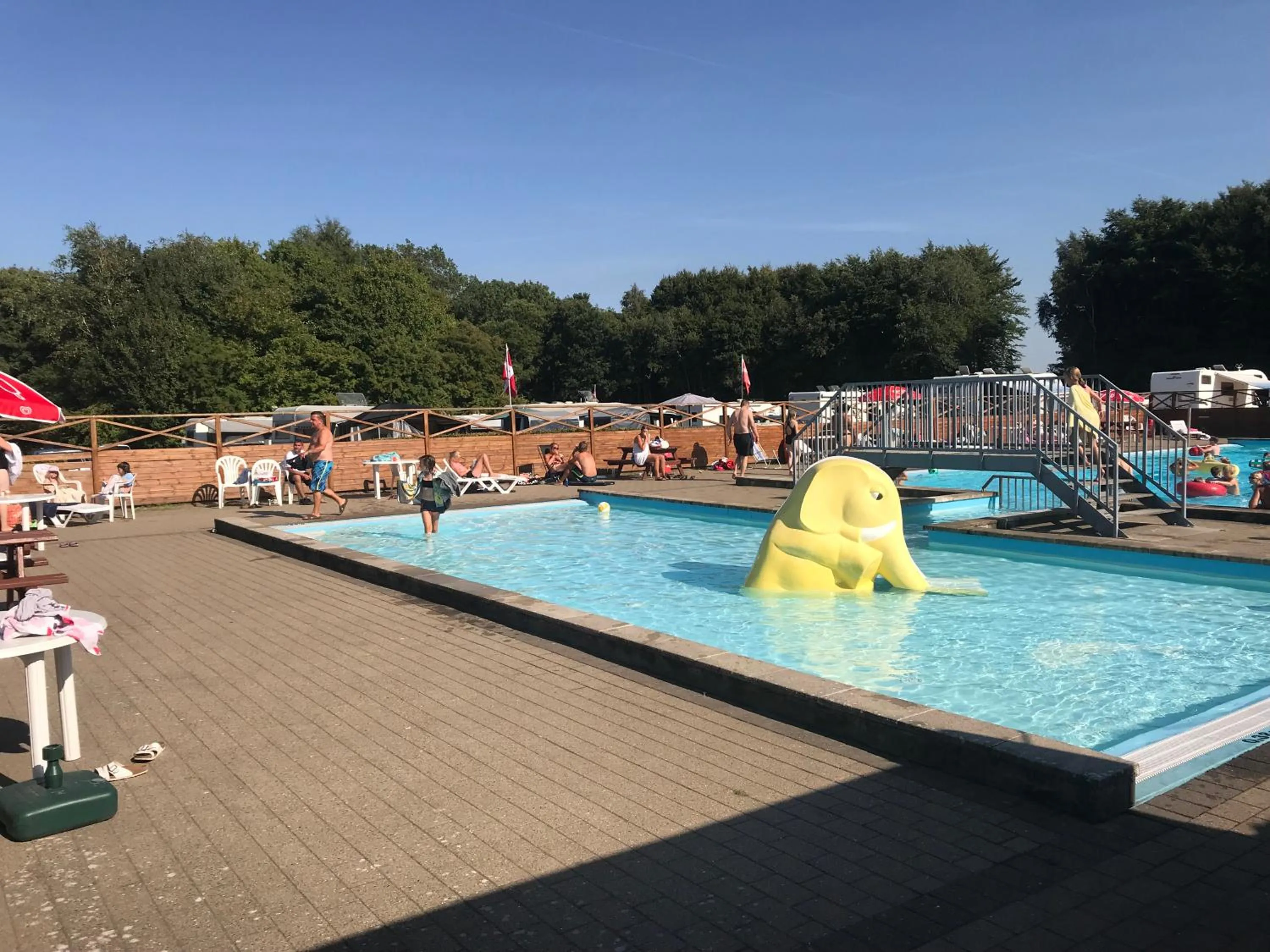 Swimming pool in City Camping Hjørring