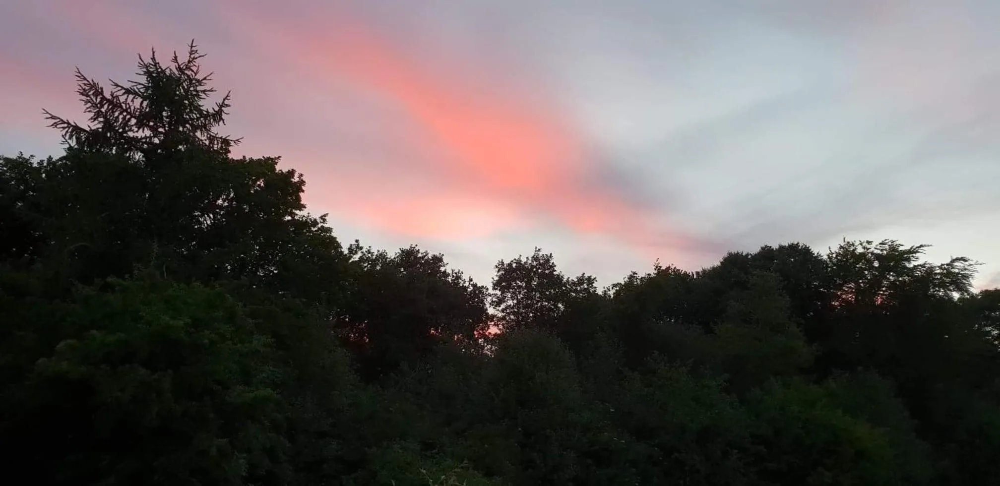 Sunset in City Camping Hjørring