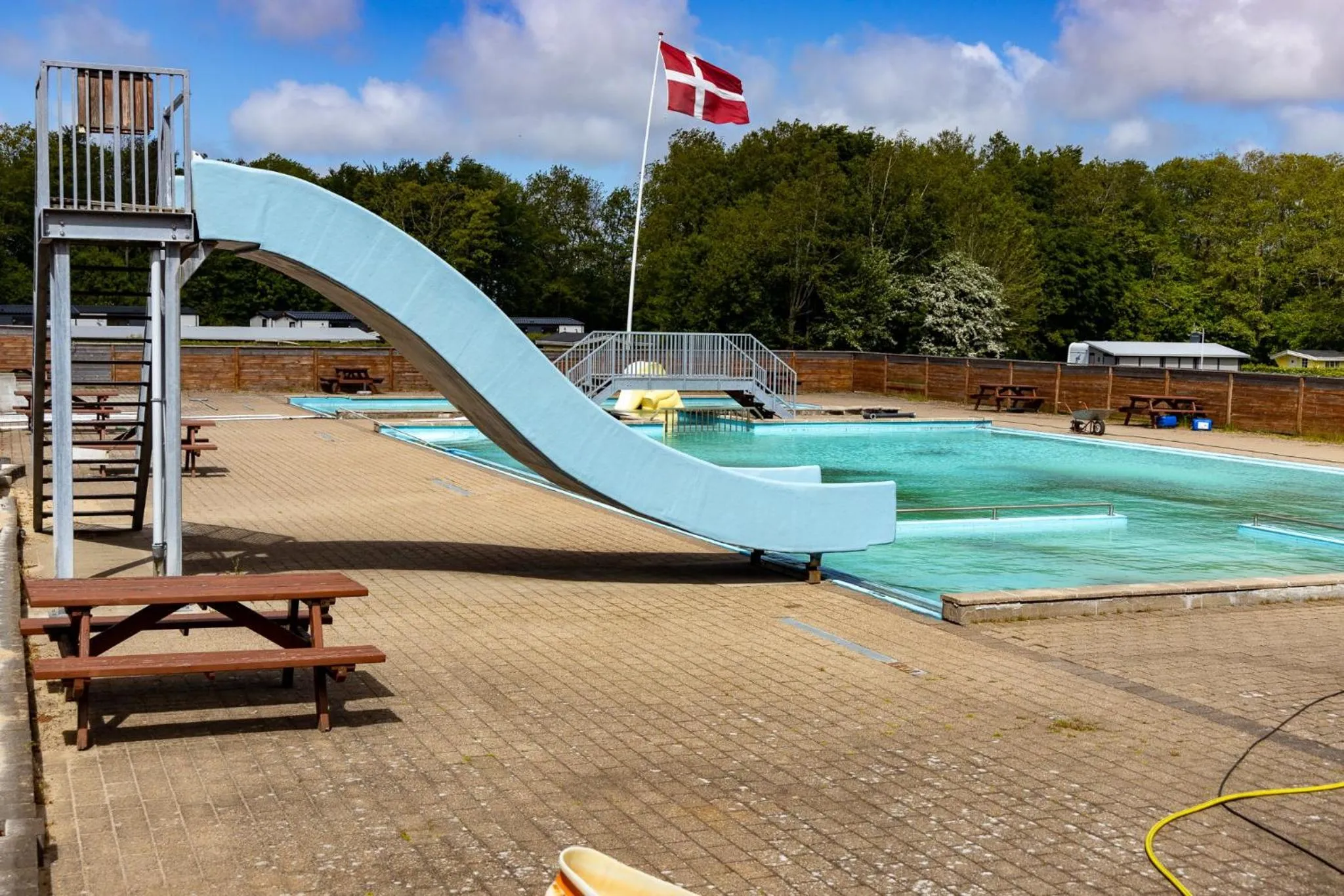 Swimming pool in City Camping Hjørring