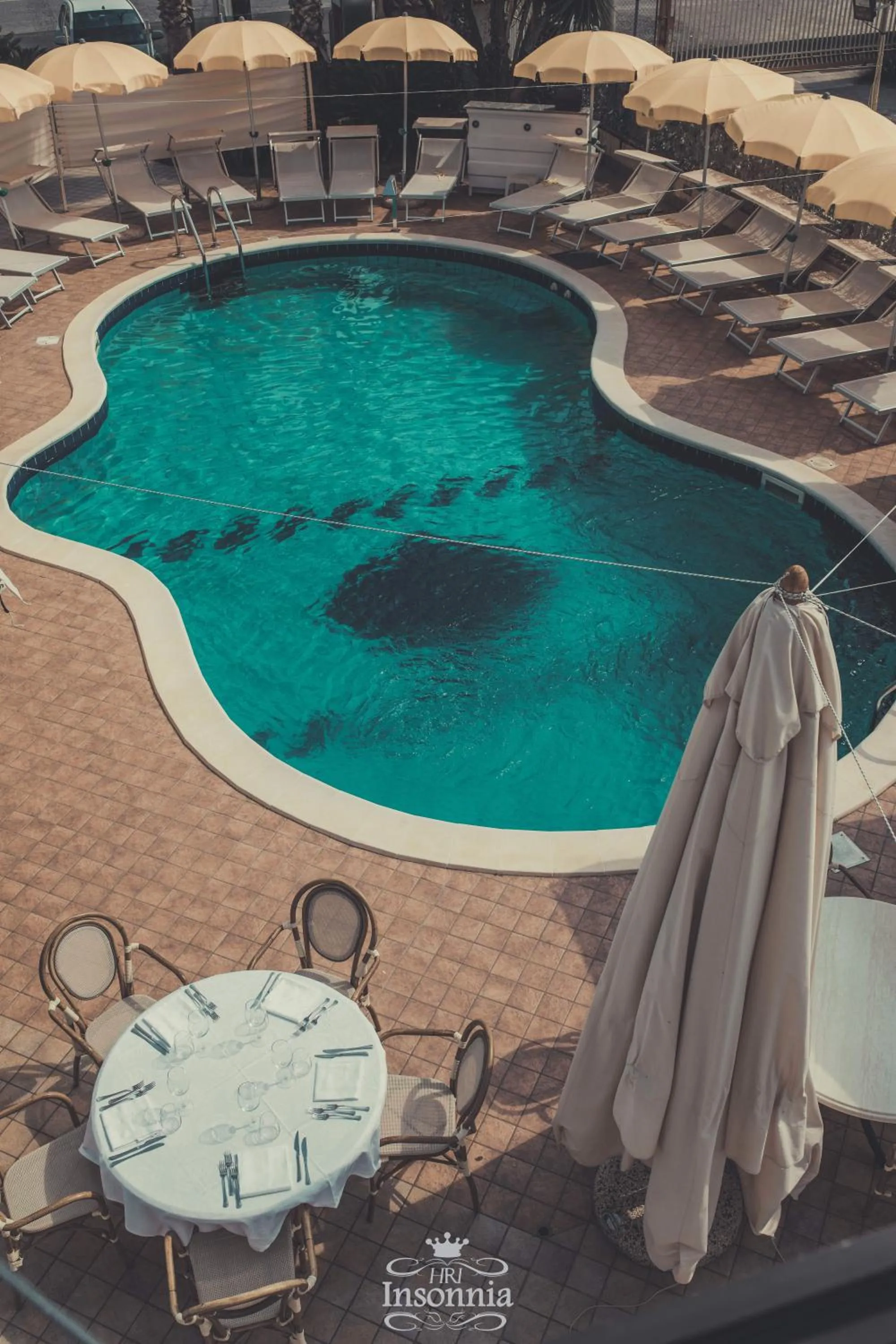 Swimming pool in Hotel Insonnia