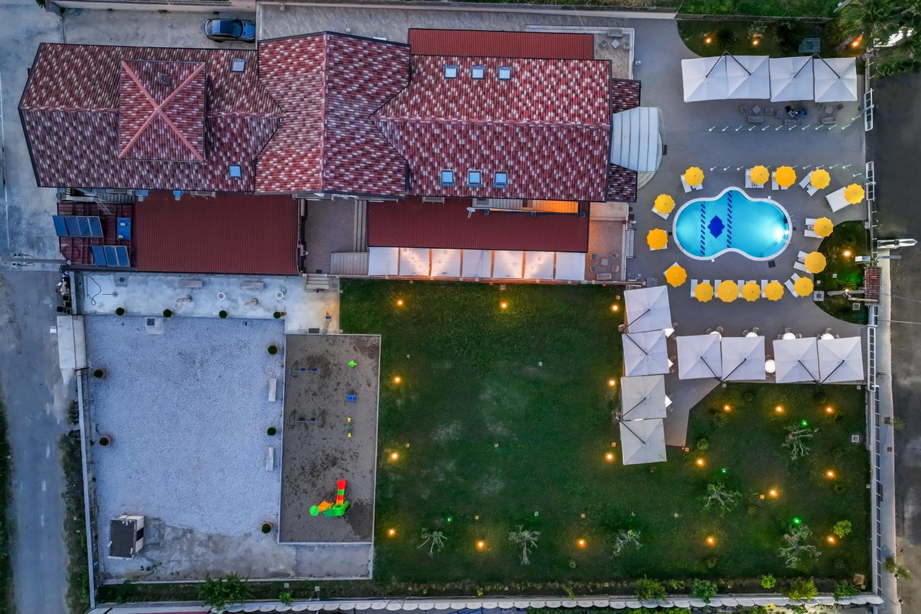 Bird's eye view in Hotel Insonnia