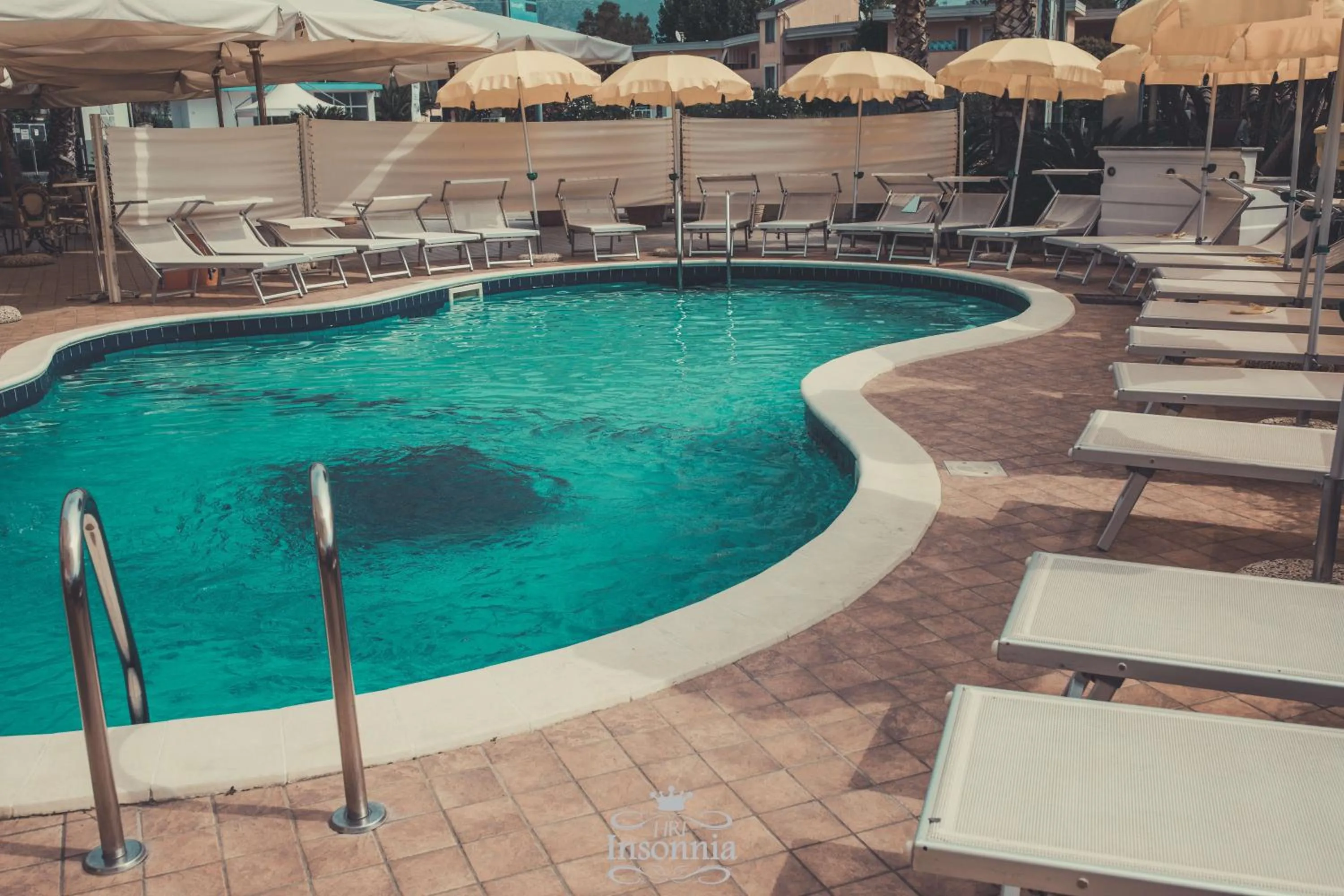 Pool view in Hotel Insonnia