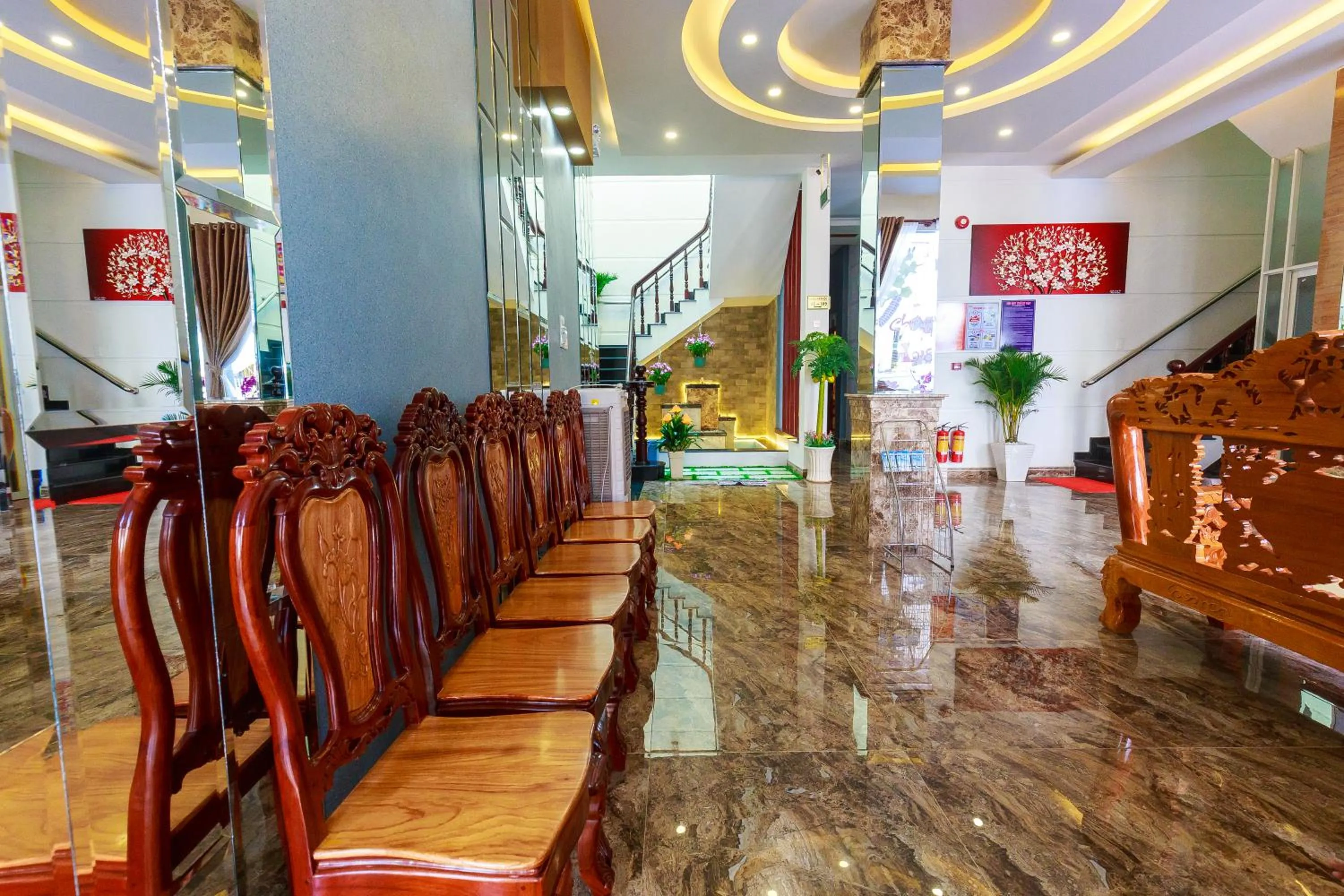 Lobby or reception in VẠN LỘC HOTEL