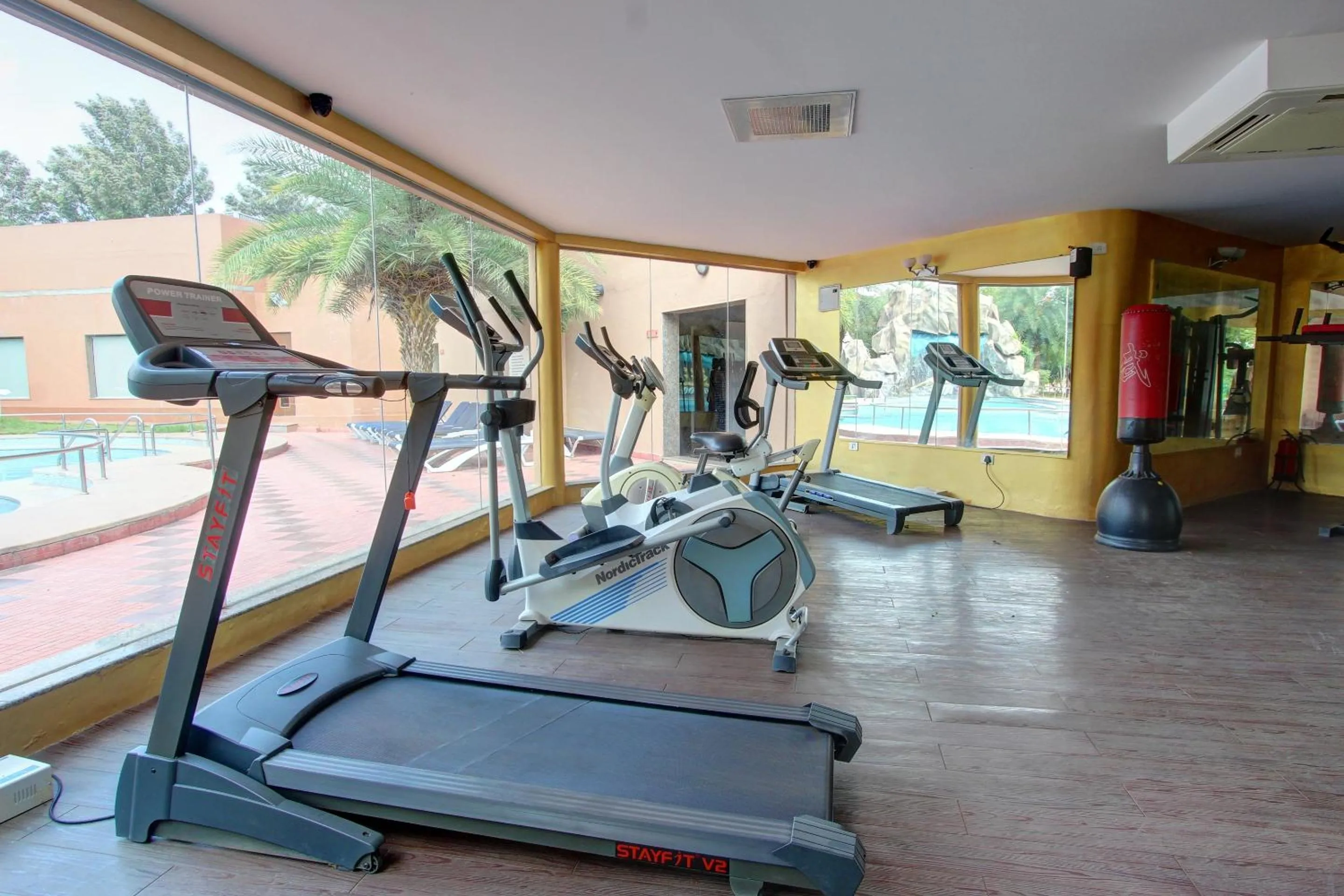Fitness centre/facilities in Golden Amoon Resort