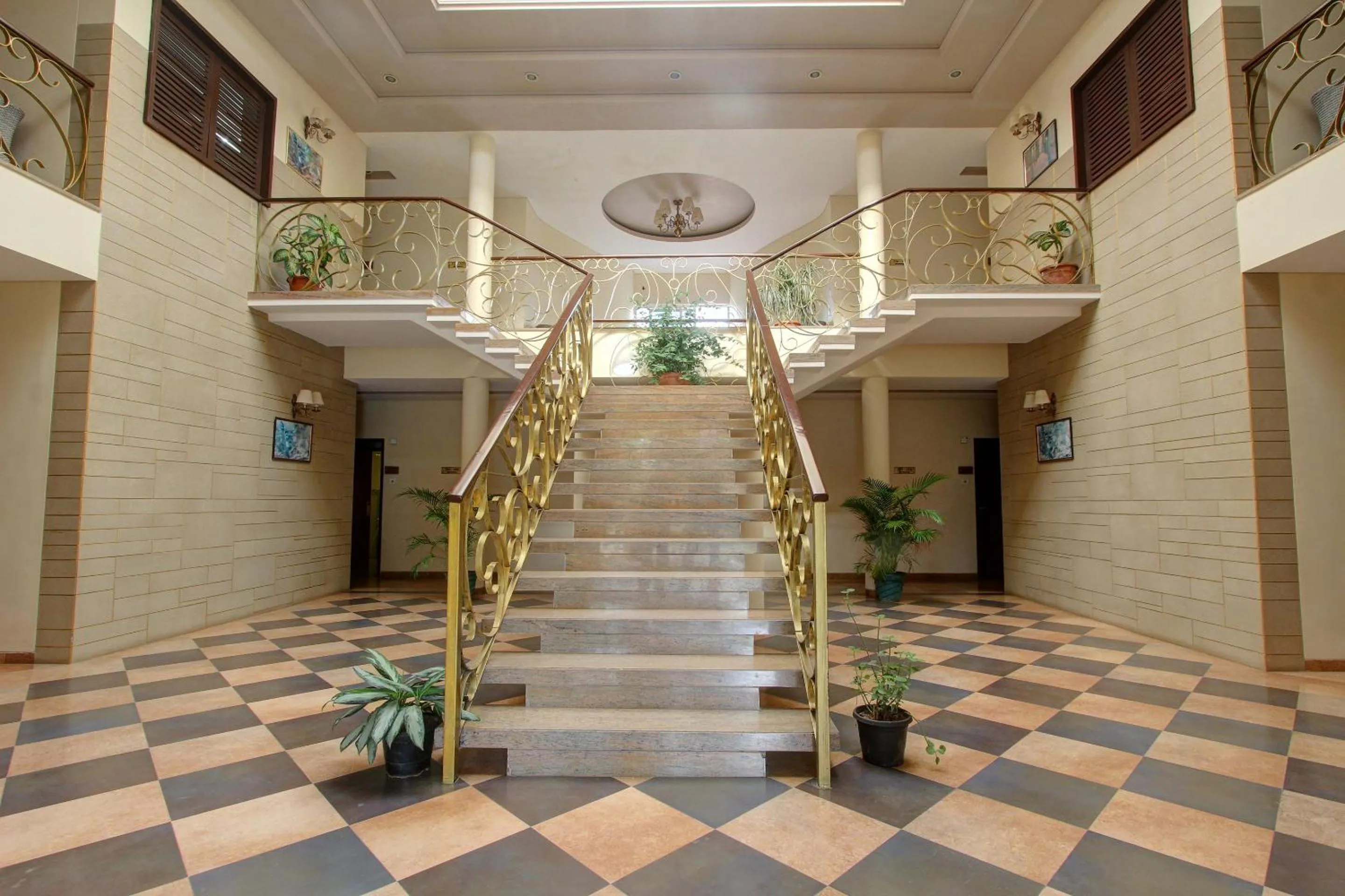 Lobby or reception in Golden Amoon Resort