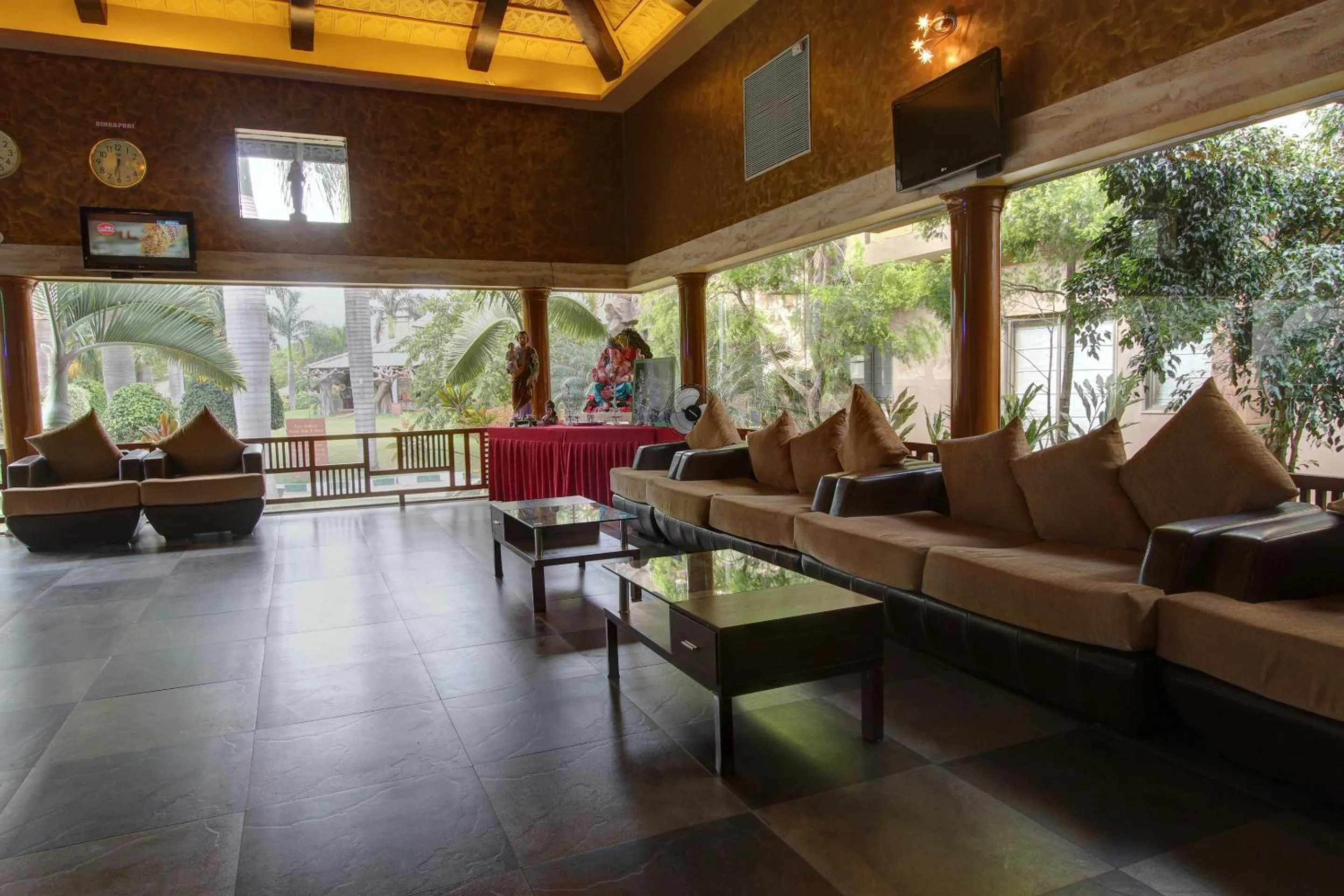 Lobby or reception in Golden Amoon Resort