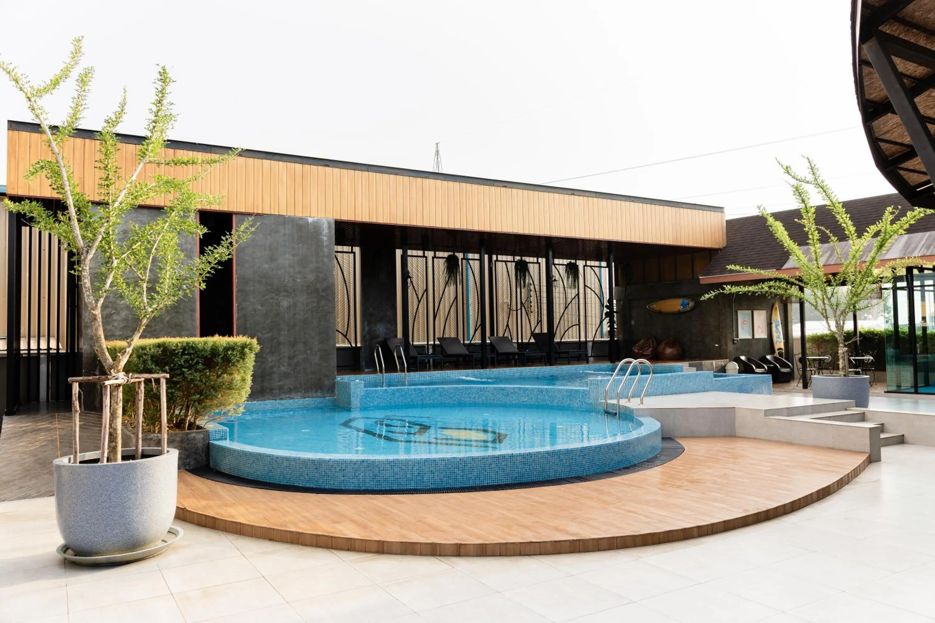 Swimming pool in Ps Sriphu Hotel