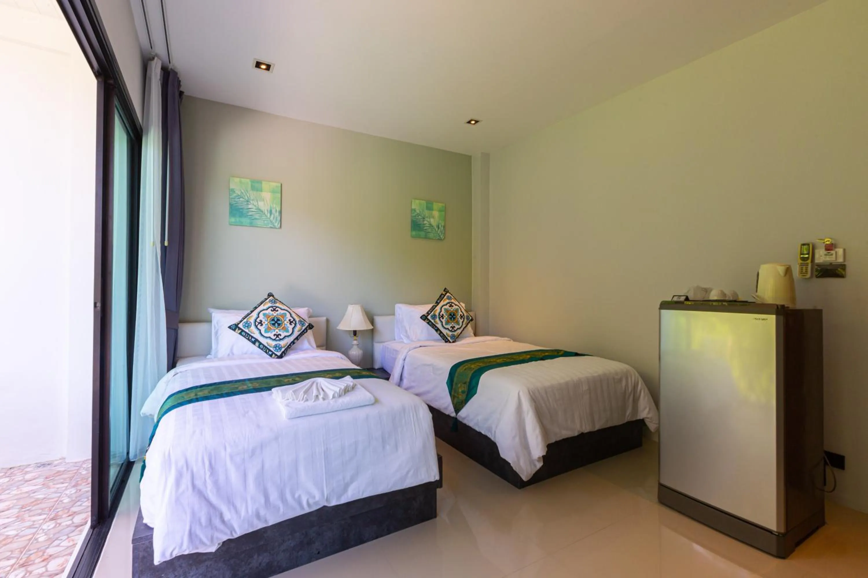 Bed in Rossarin Sea View Patong