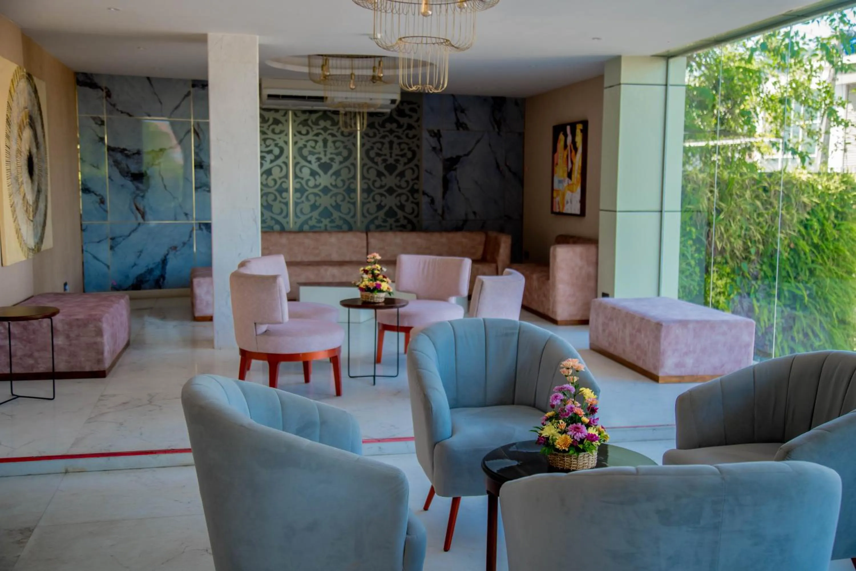 Seating area in Lavendish Hills Kandy