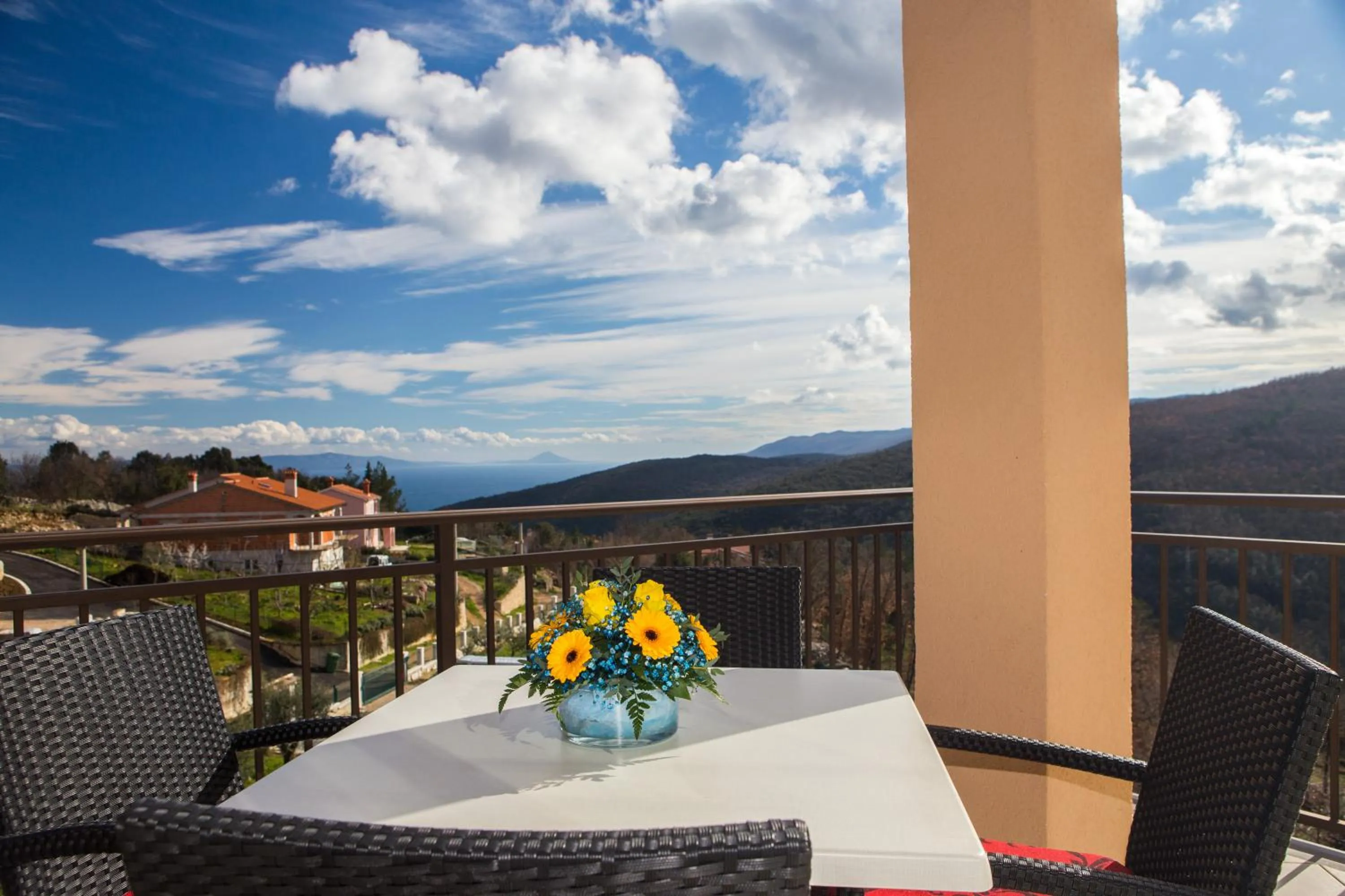 Balcony/Terrace in Apartments Villa Venera