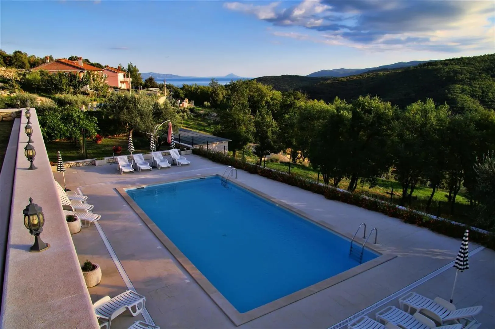 Swimming pool in Apartments Villa Venera