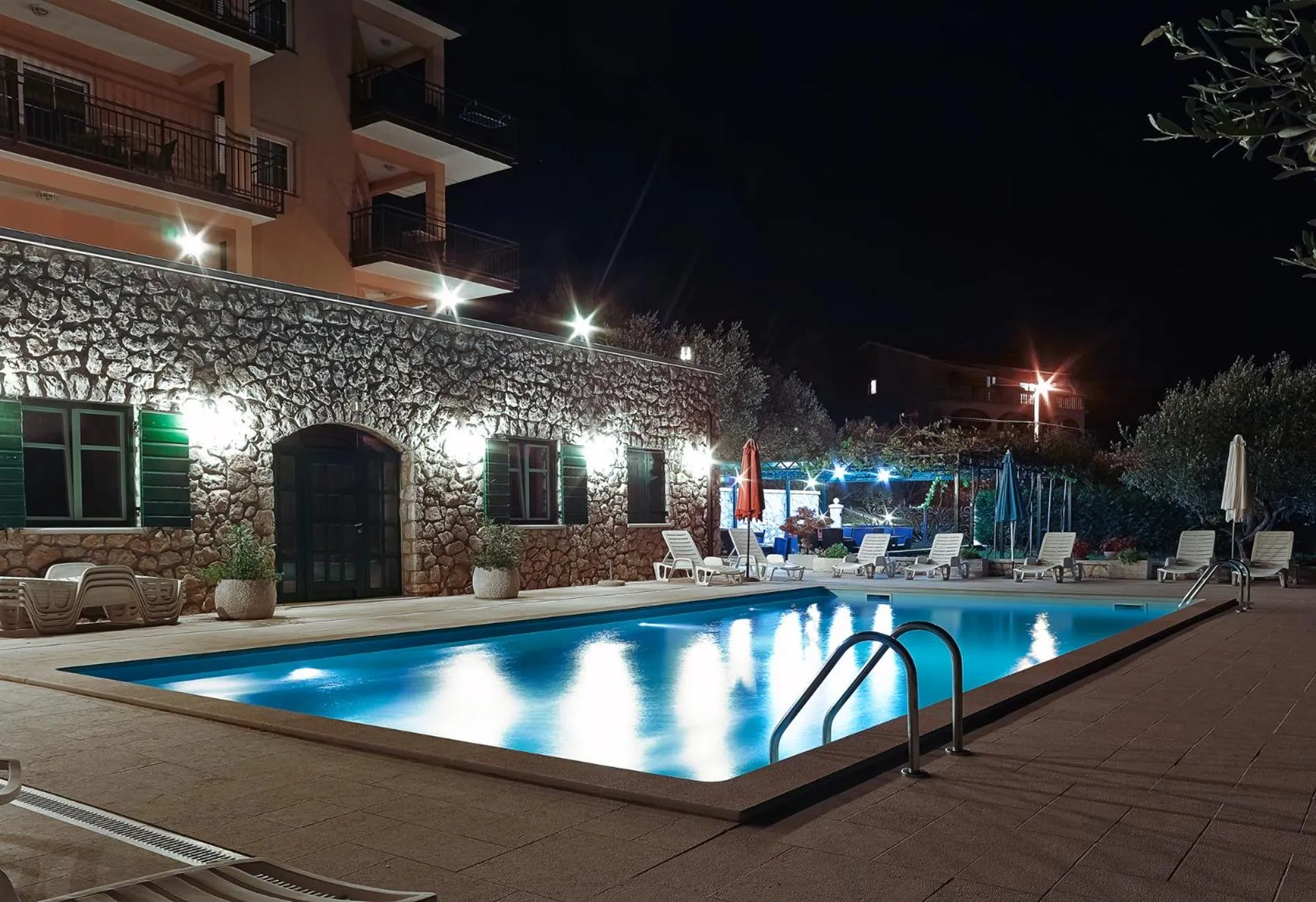 Swimming pool in Apartments Villa Venera