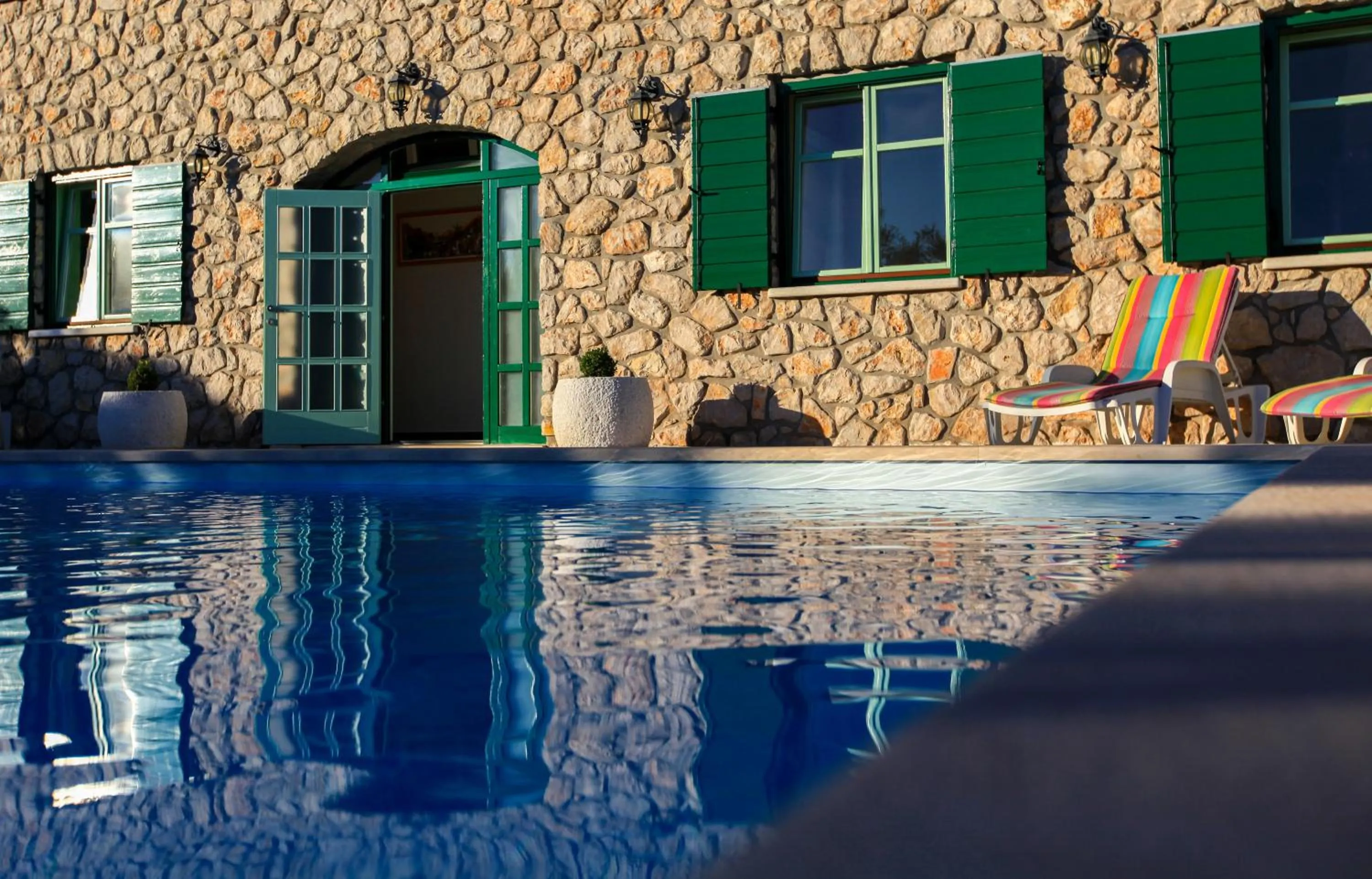 Swimming pool in Apartments Villa Venera