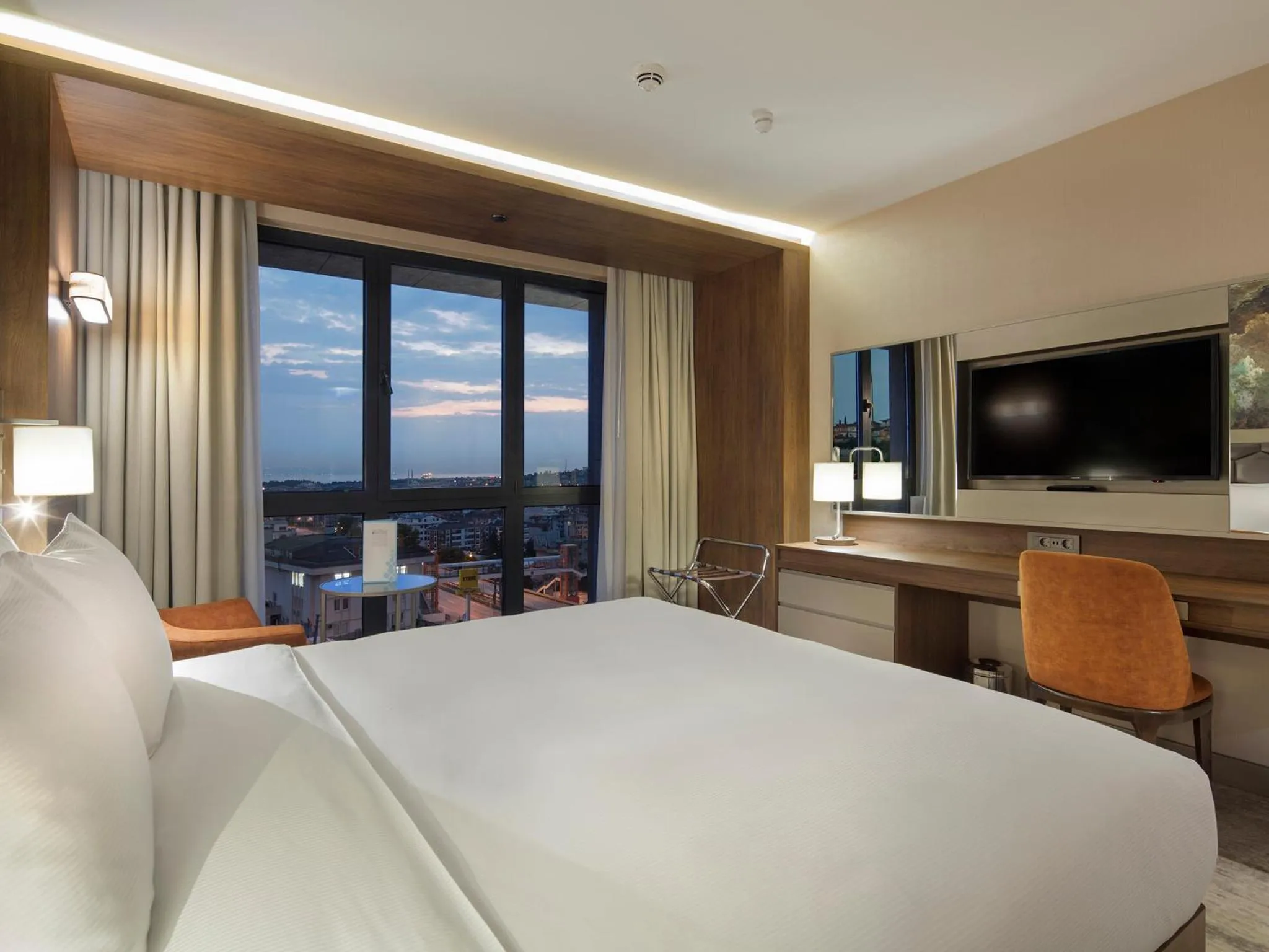 View (from property/room), Bed in Hilton Garden Inn Yalova