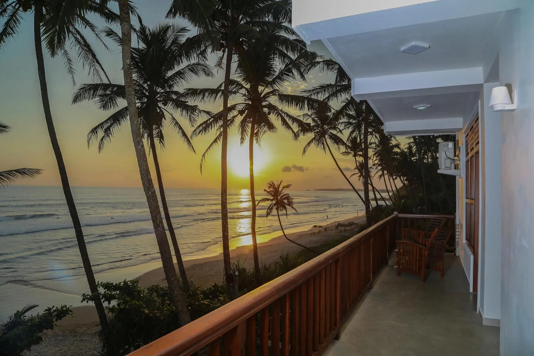 Balcony/Terrace in Top Secret Beach Hotel