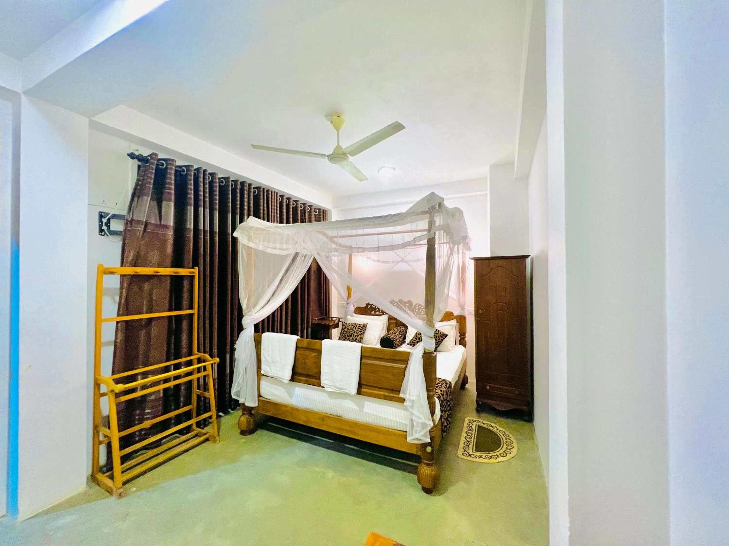 Bed in Top Secret Beach Hotel