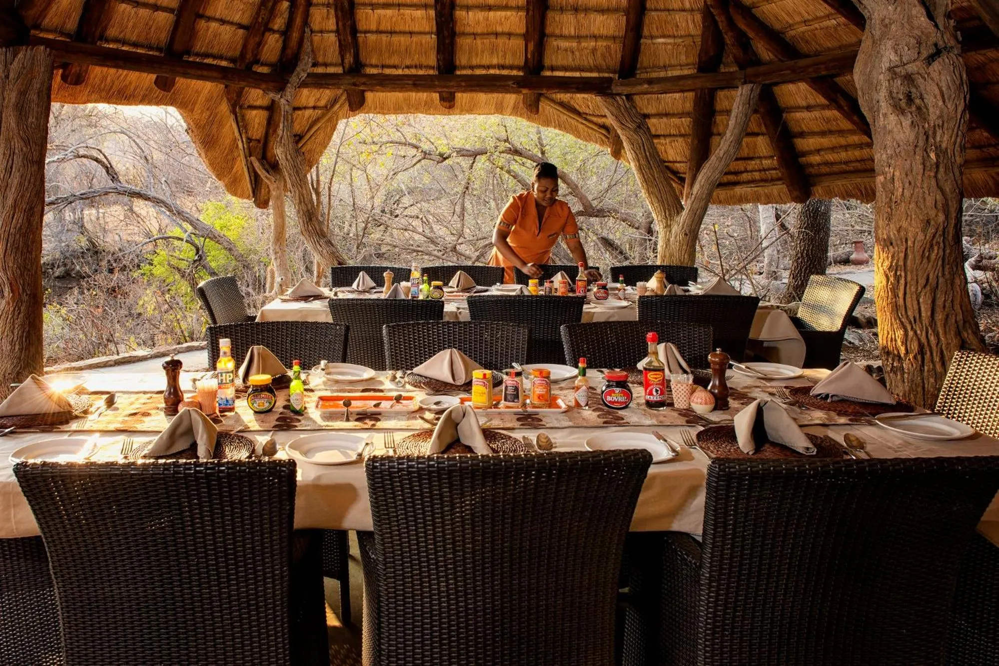 Breakfast in Impodimo Game Lodge