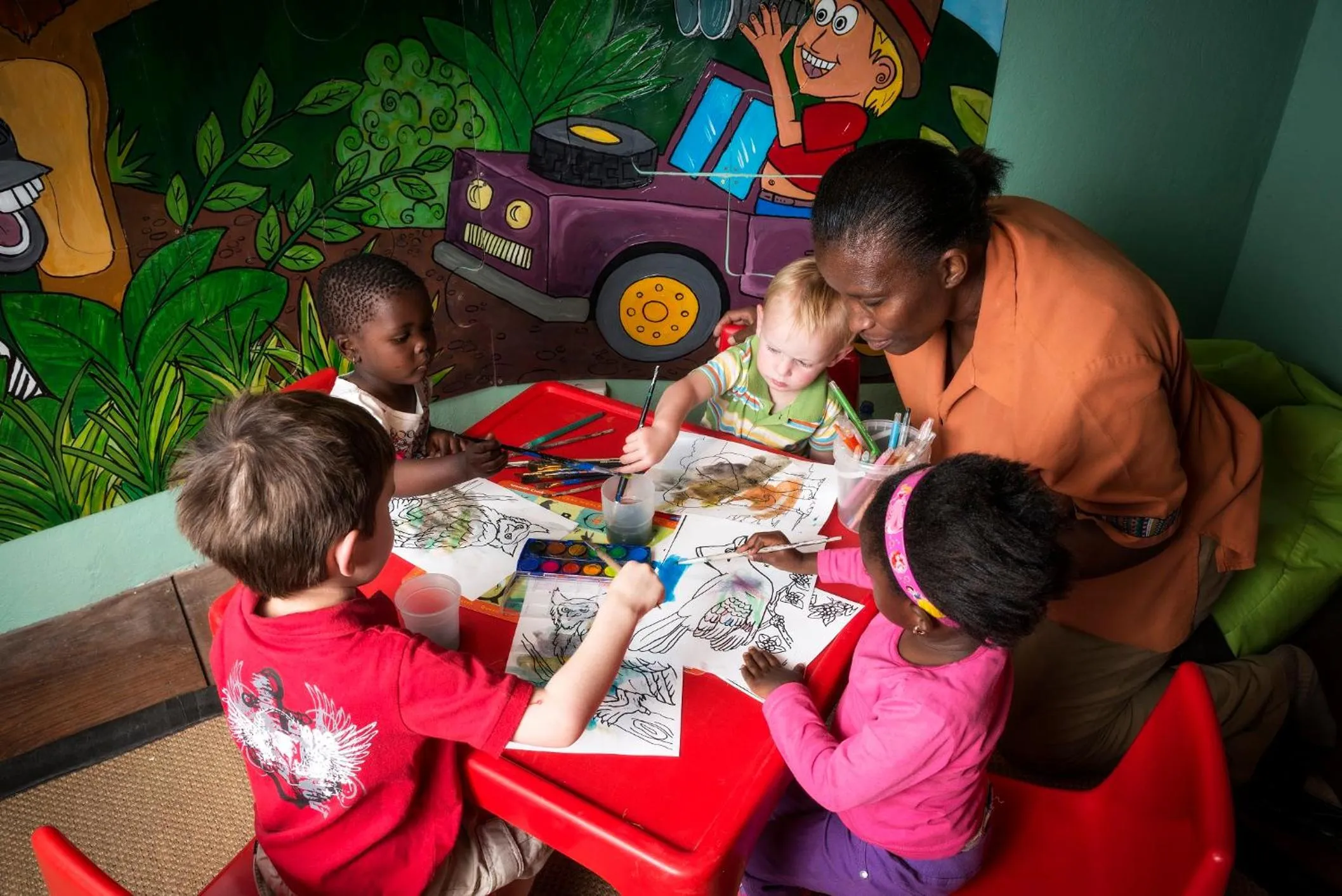 Kids's club in Impodimo Game Lodge