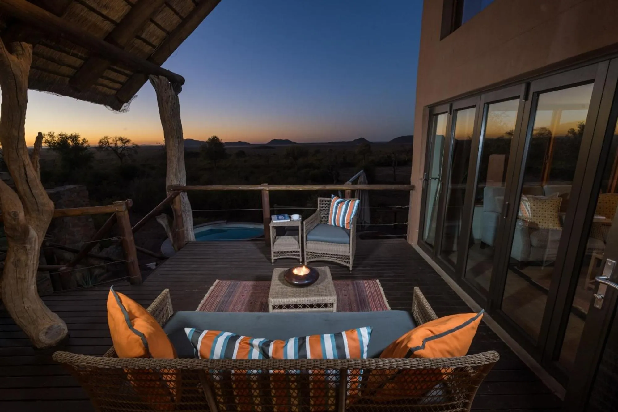 Bedroom in Impodimo Game Lodge