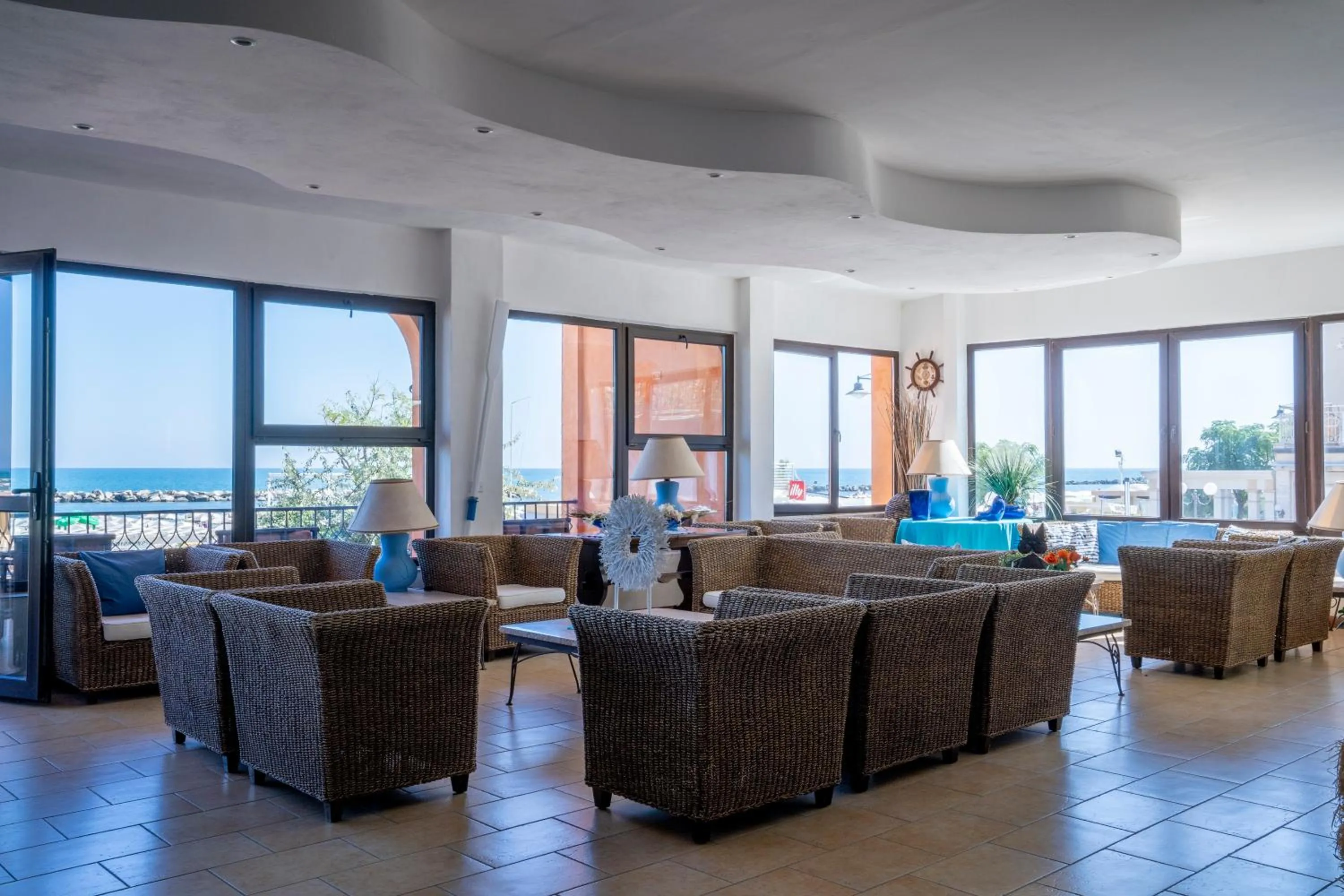 Lobby or reception in Hotel Giorgetti Orange