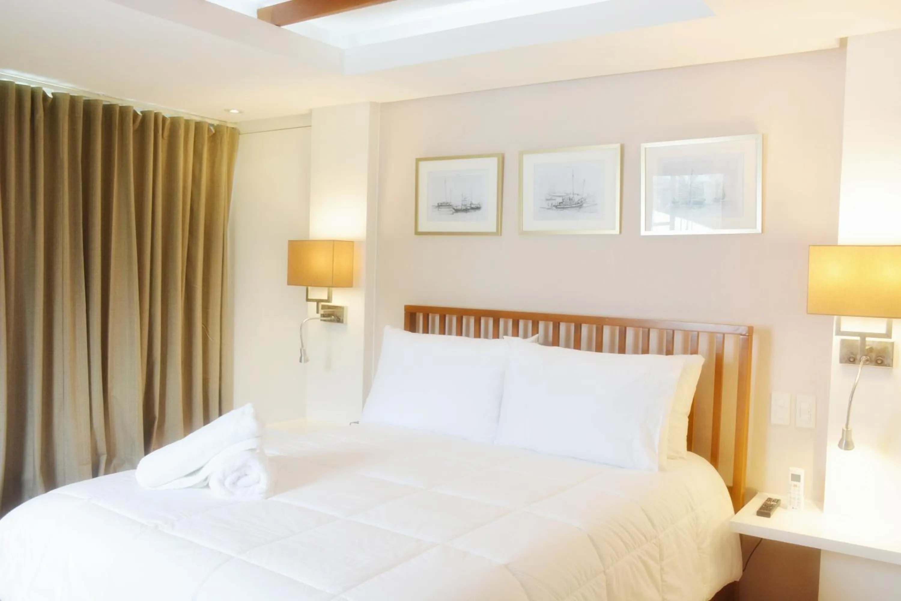 Bedroom, Bed in Signature Boracay Blue