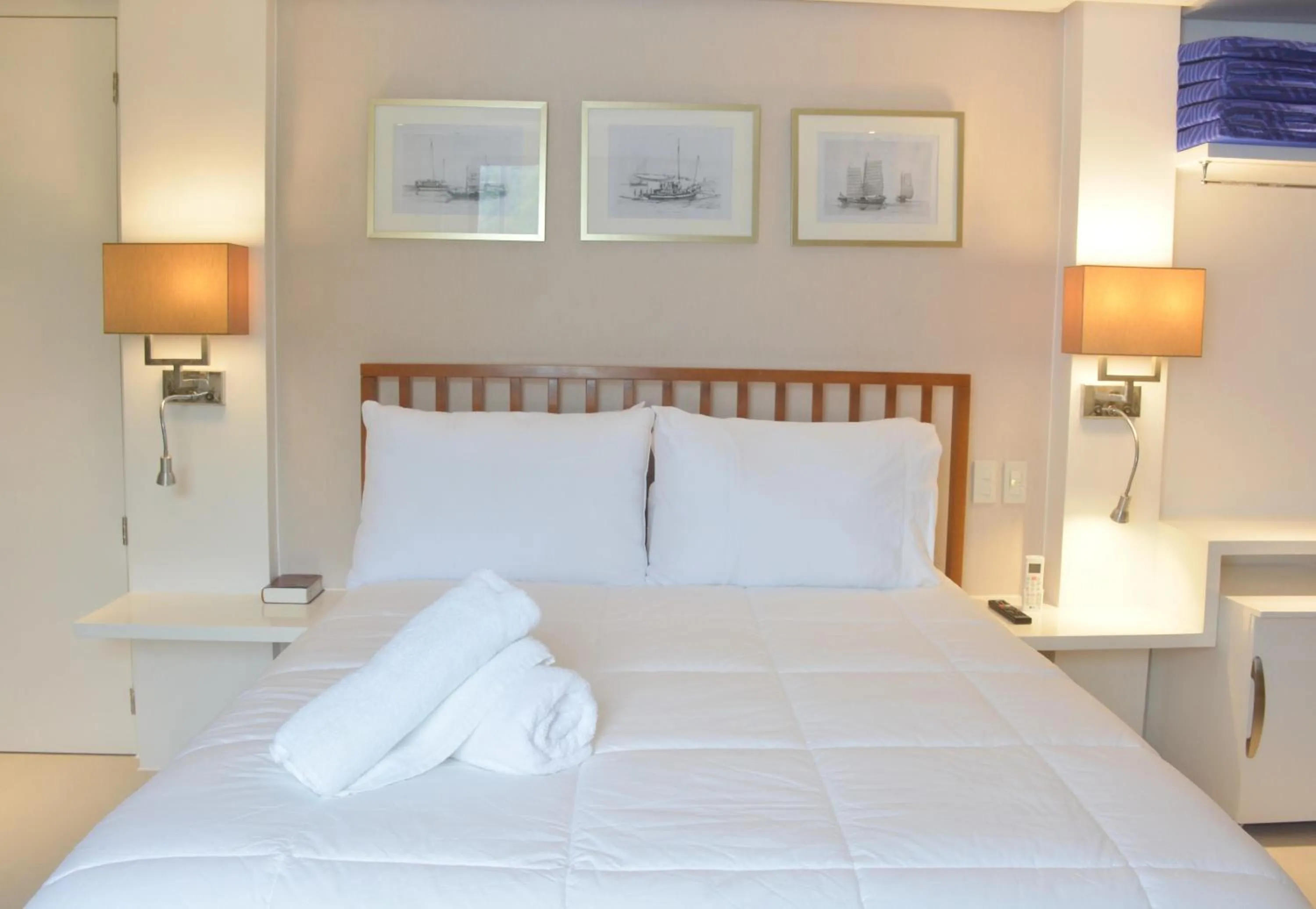 Bedroom, Bed in Signature Boracay Blue