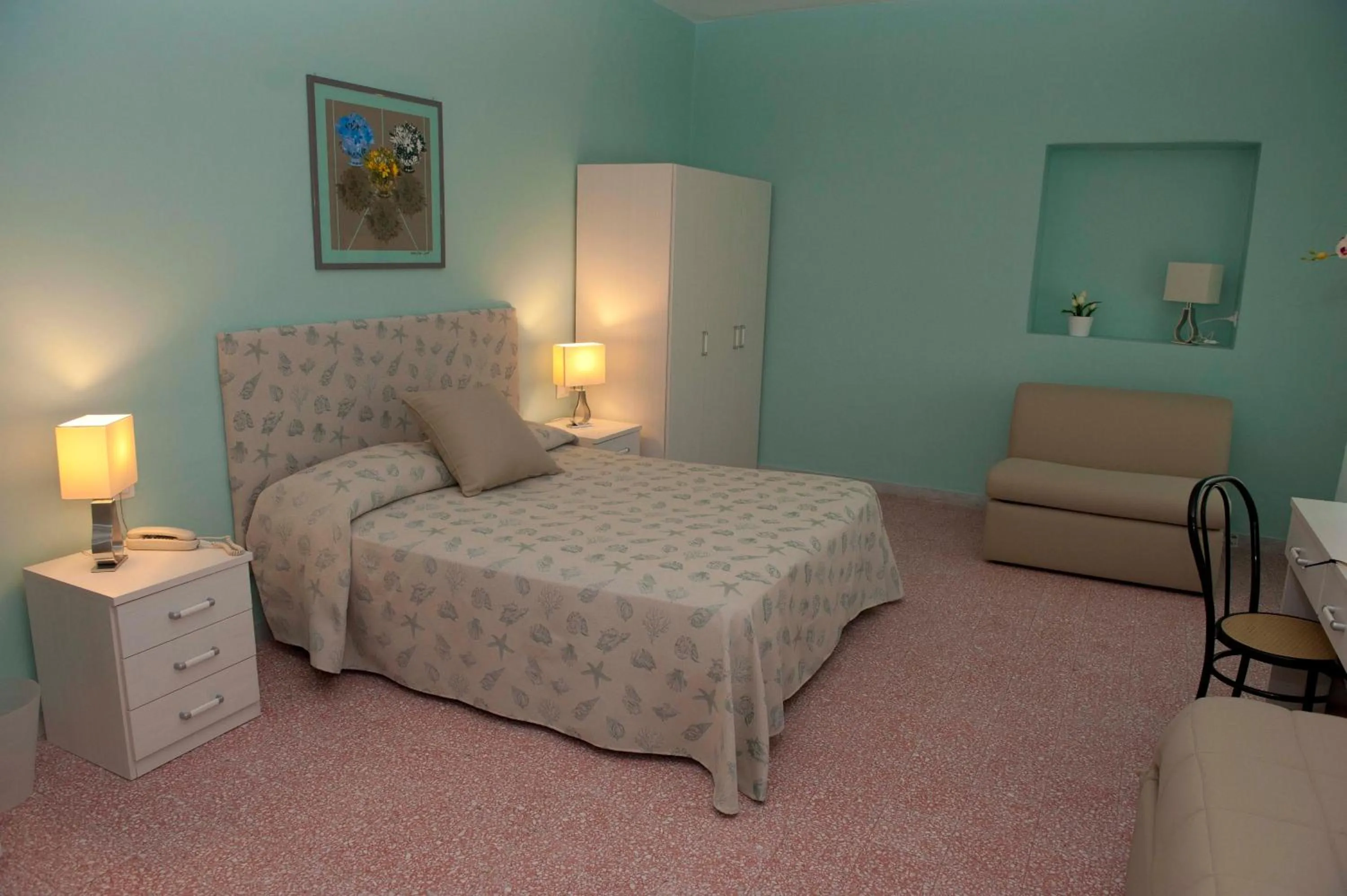 Bedroom, Bed in Hotel Venere