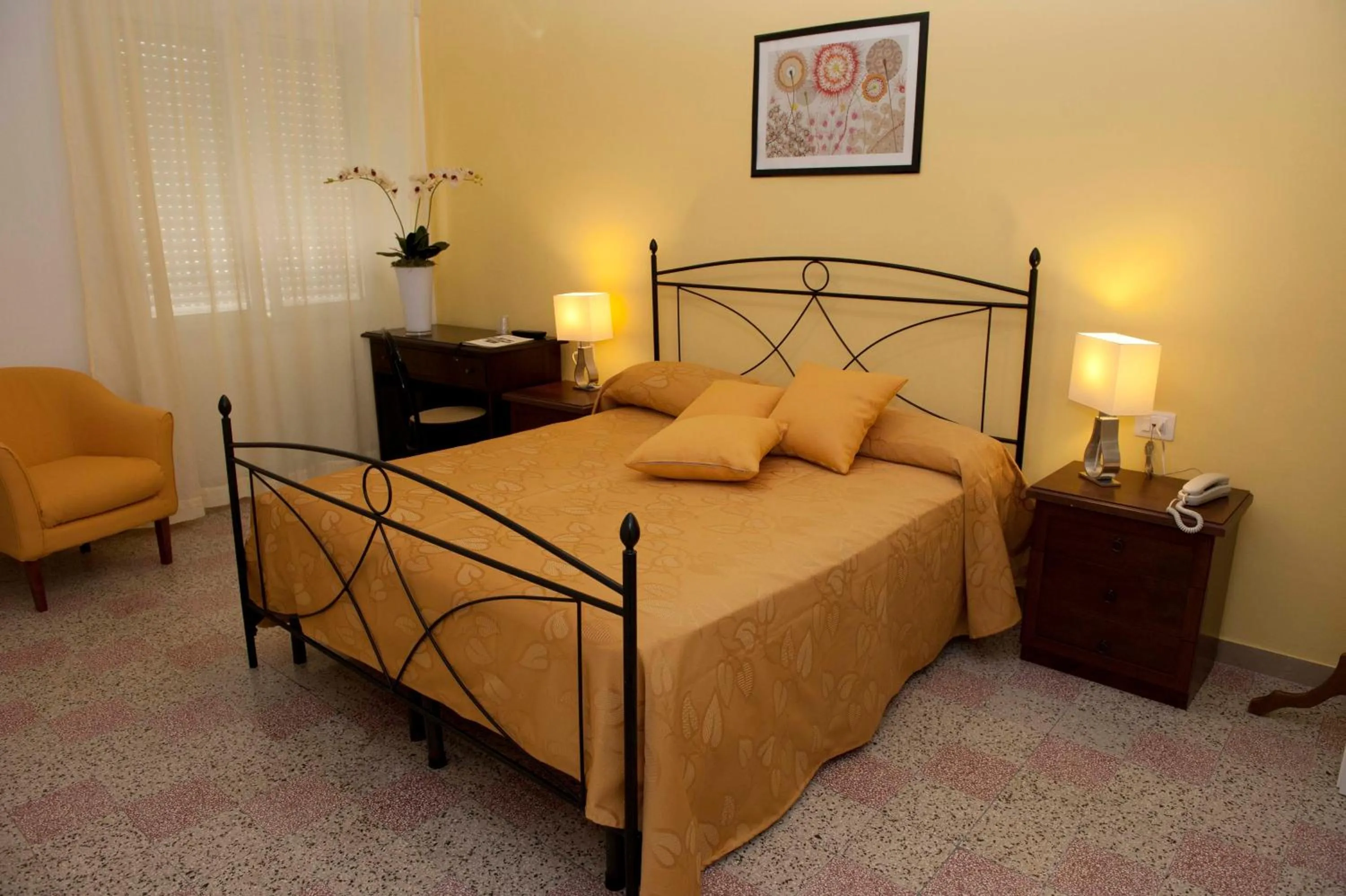 Bedroom, Bed in Hotel Venere