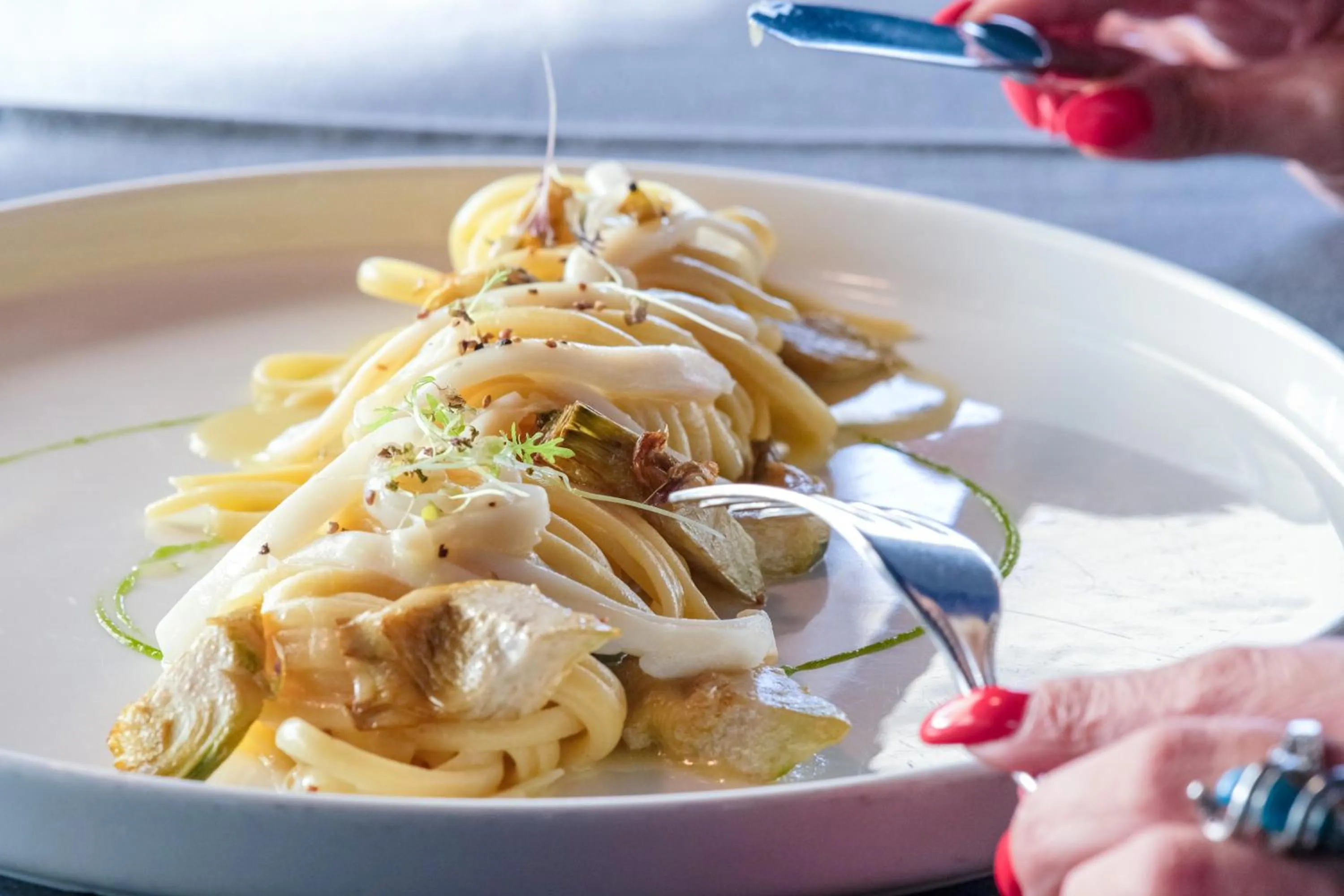 Restaurant/places to eat in Villa Aragonese Rooms