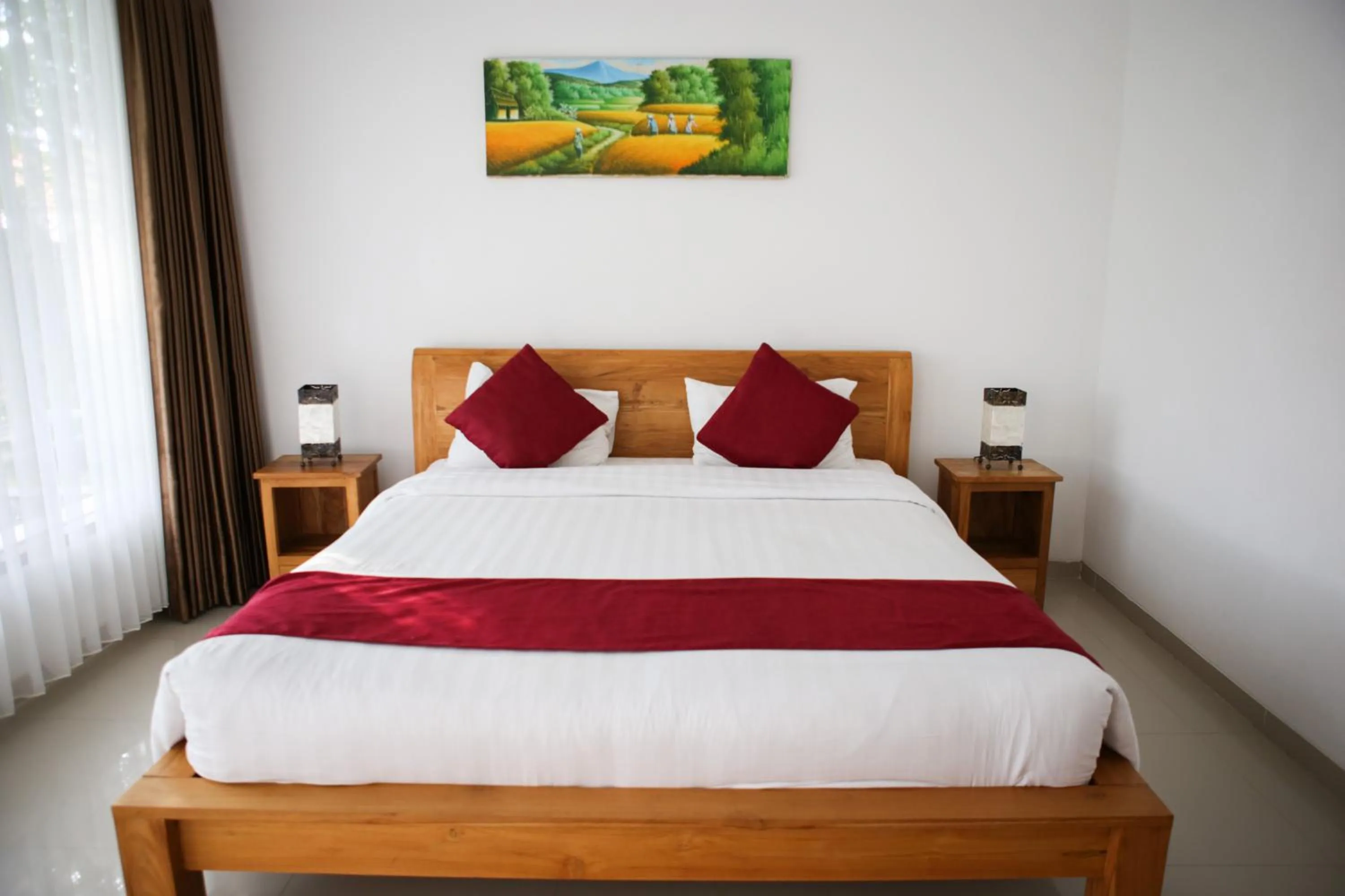 Bed in Grandpa Guest House