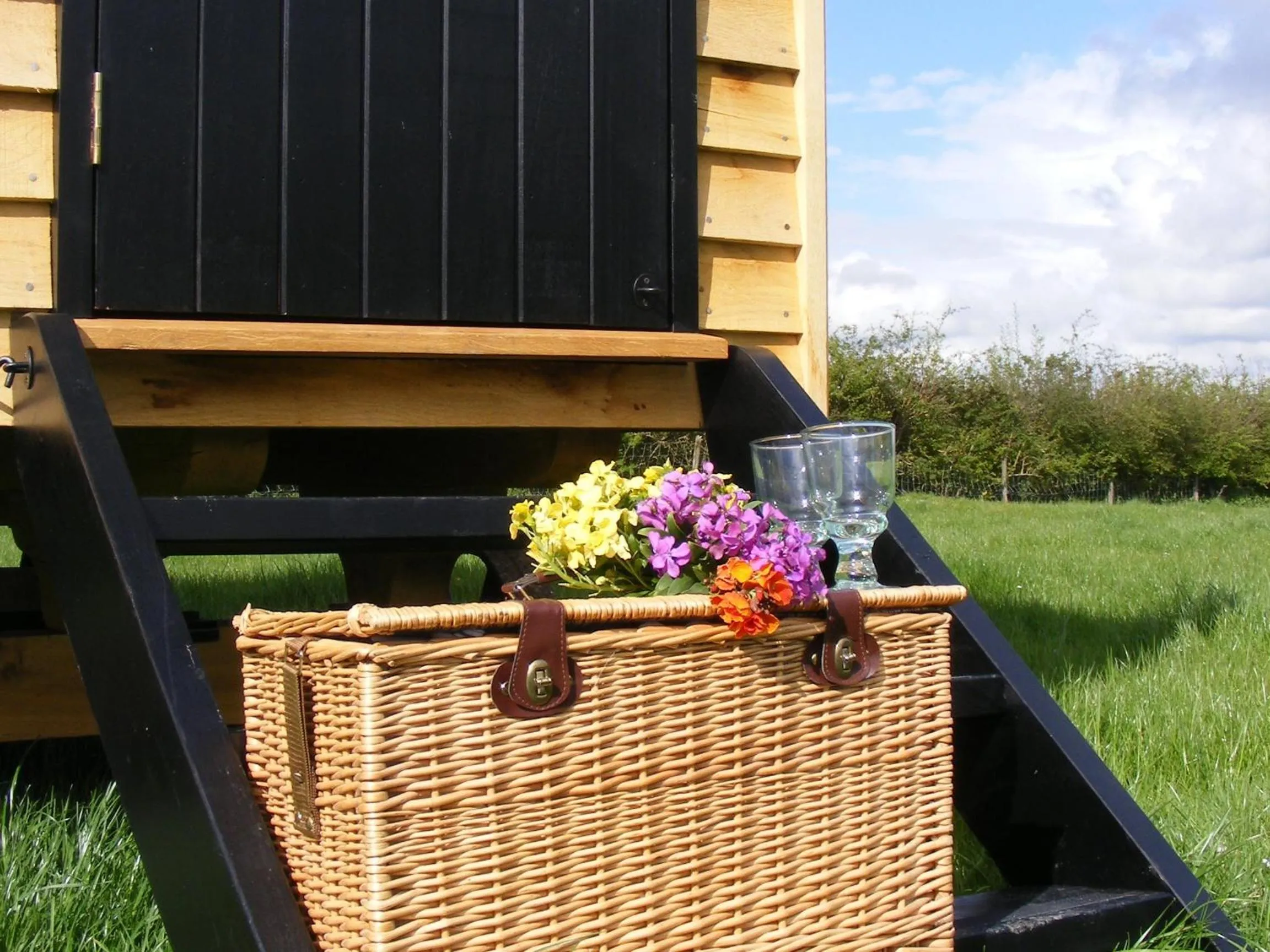 Property building in Marshwood Farm B&B and Shepherds Hut