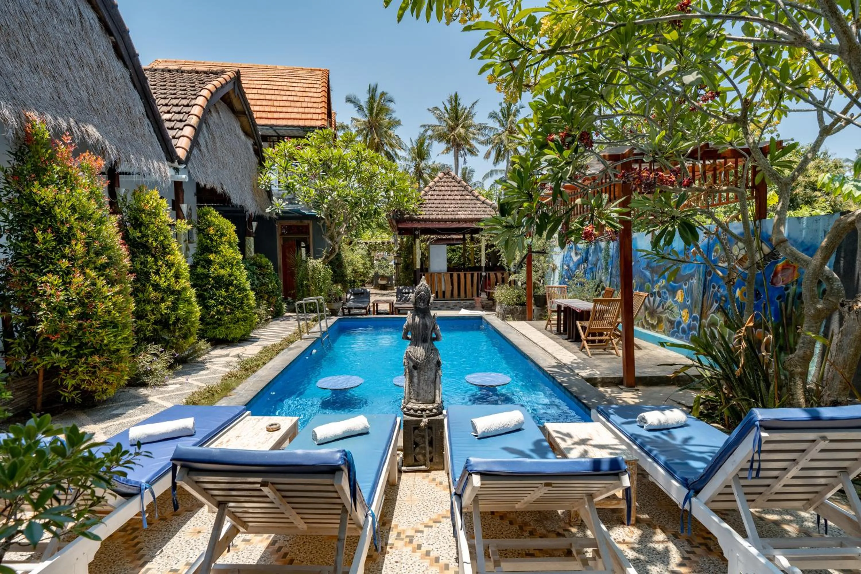 Swimming pool in D' Kubon Penida by ABM