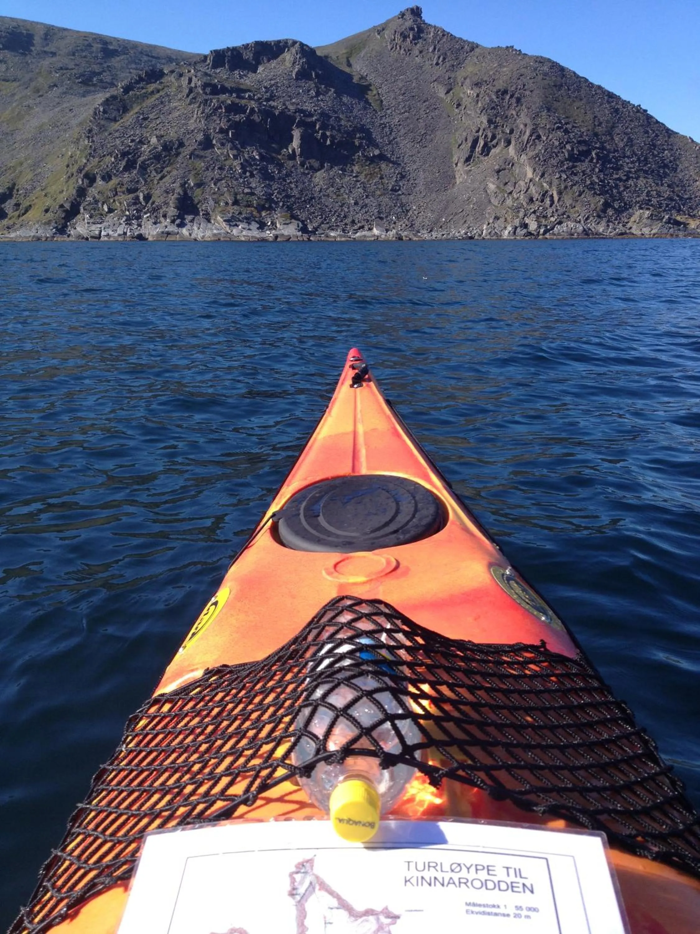 Canoeing in Adventure Camp Mehamn