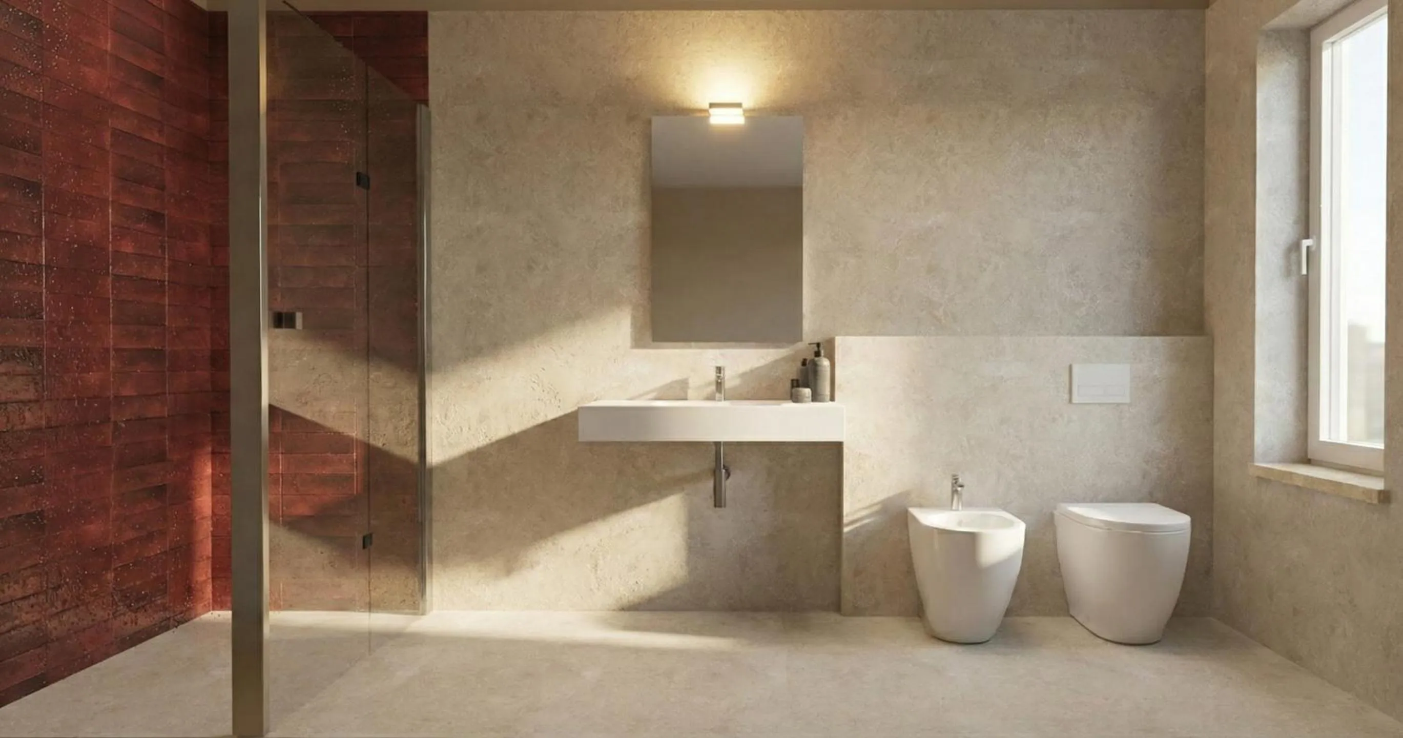 Bathroom in Hotel Ristorante Dante