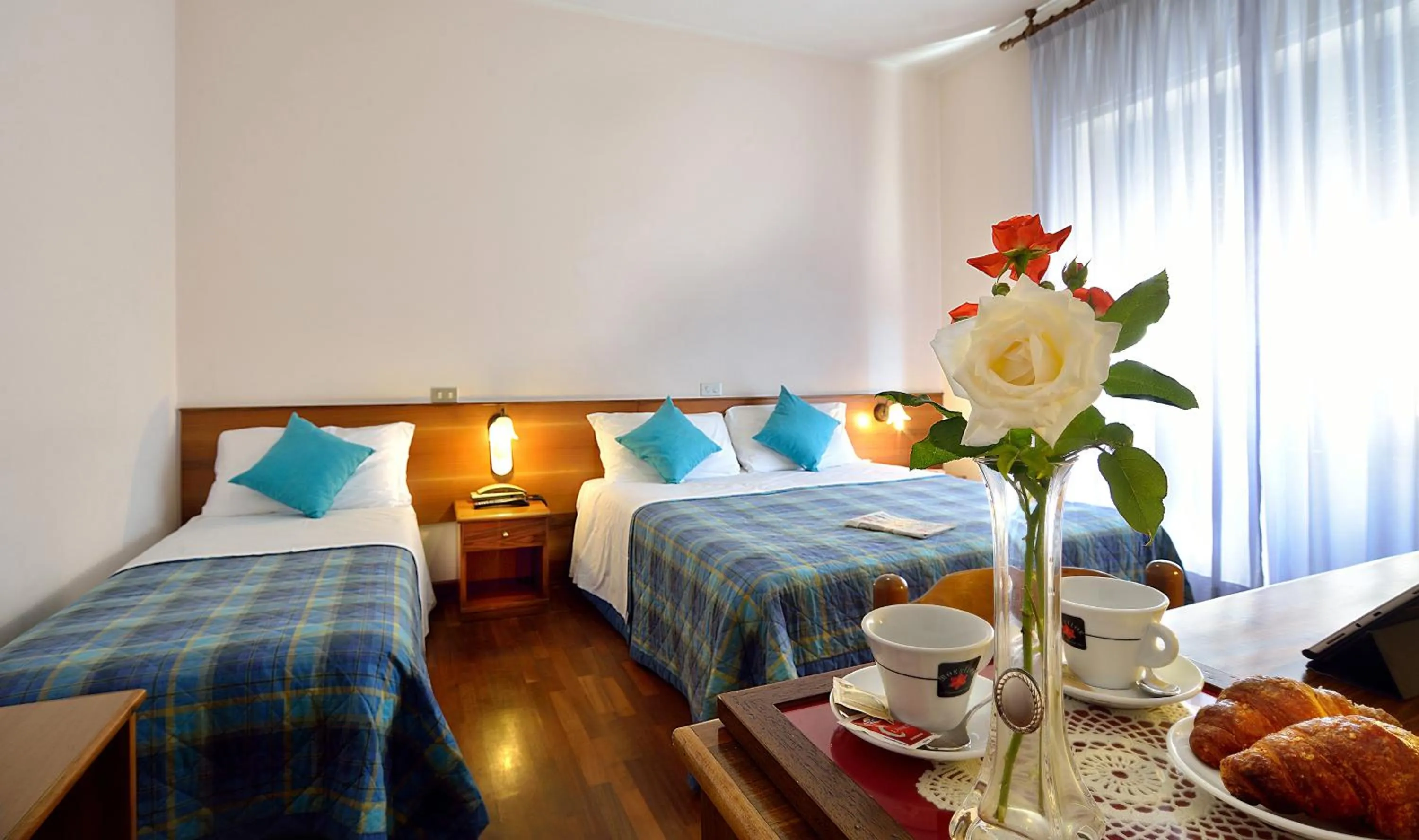 Bedroom, Bed in Hotel Ristorante Dante