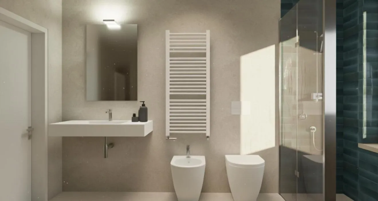 Bathroom in Hotel Ristorante Dante