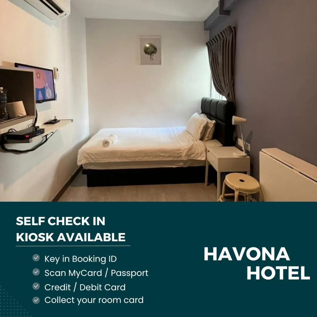 Bed in Havona hotel - Taman Tropika Kulai