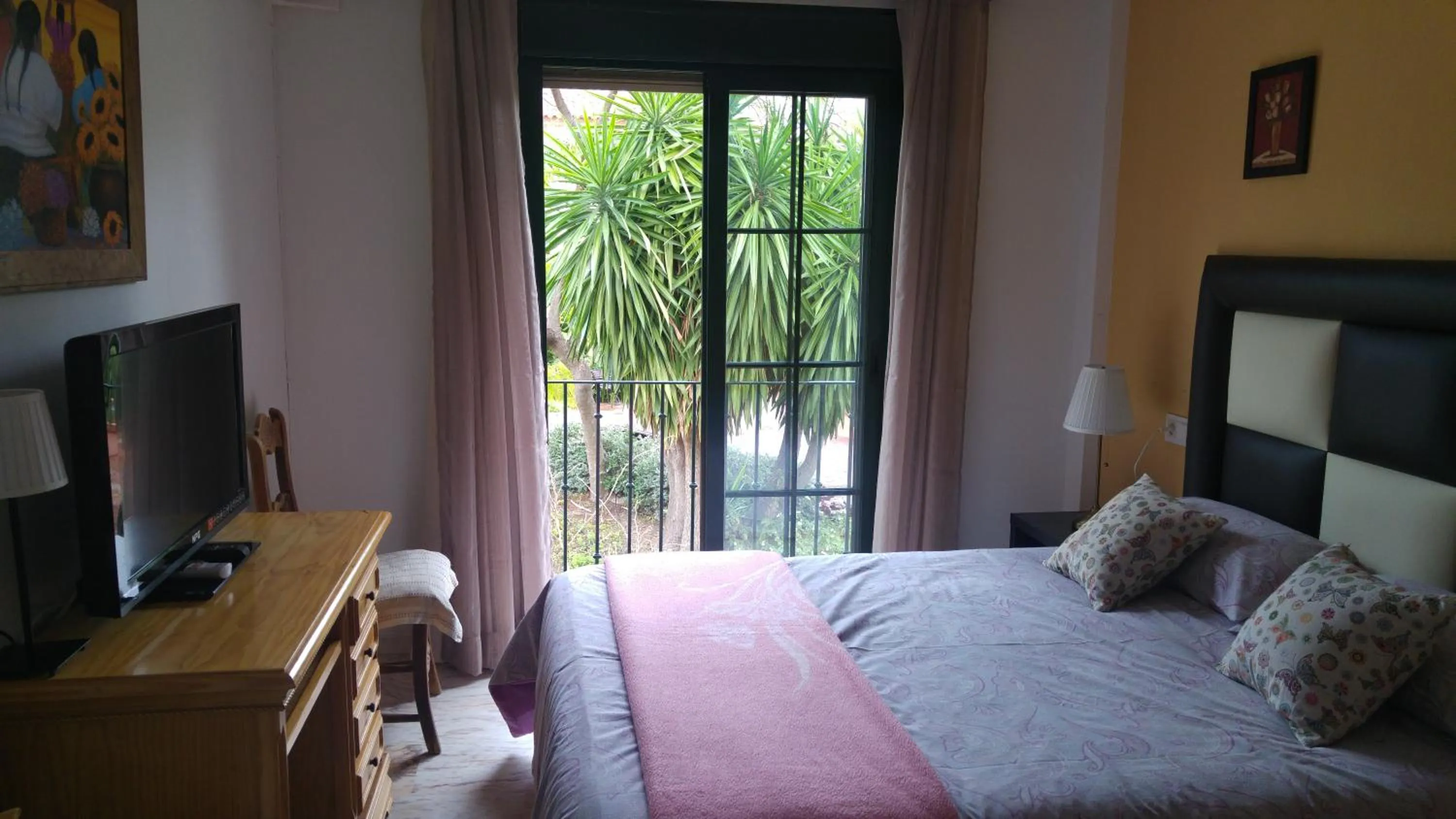 Bed in Hospederia V Centenario