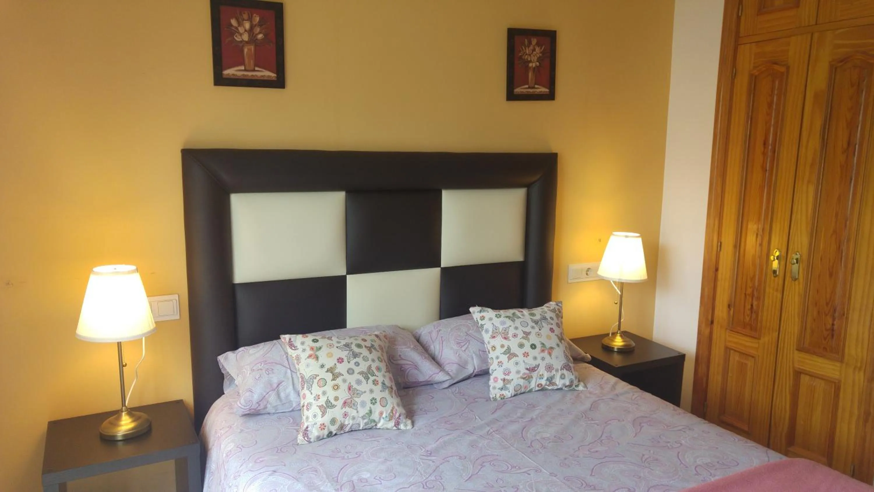 Bed in Hospederia V Centenario