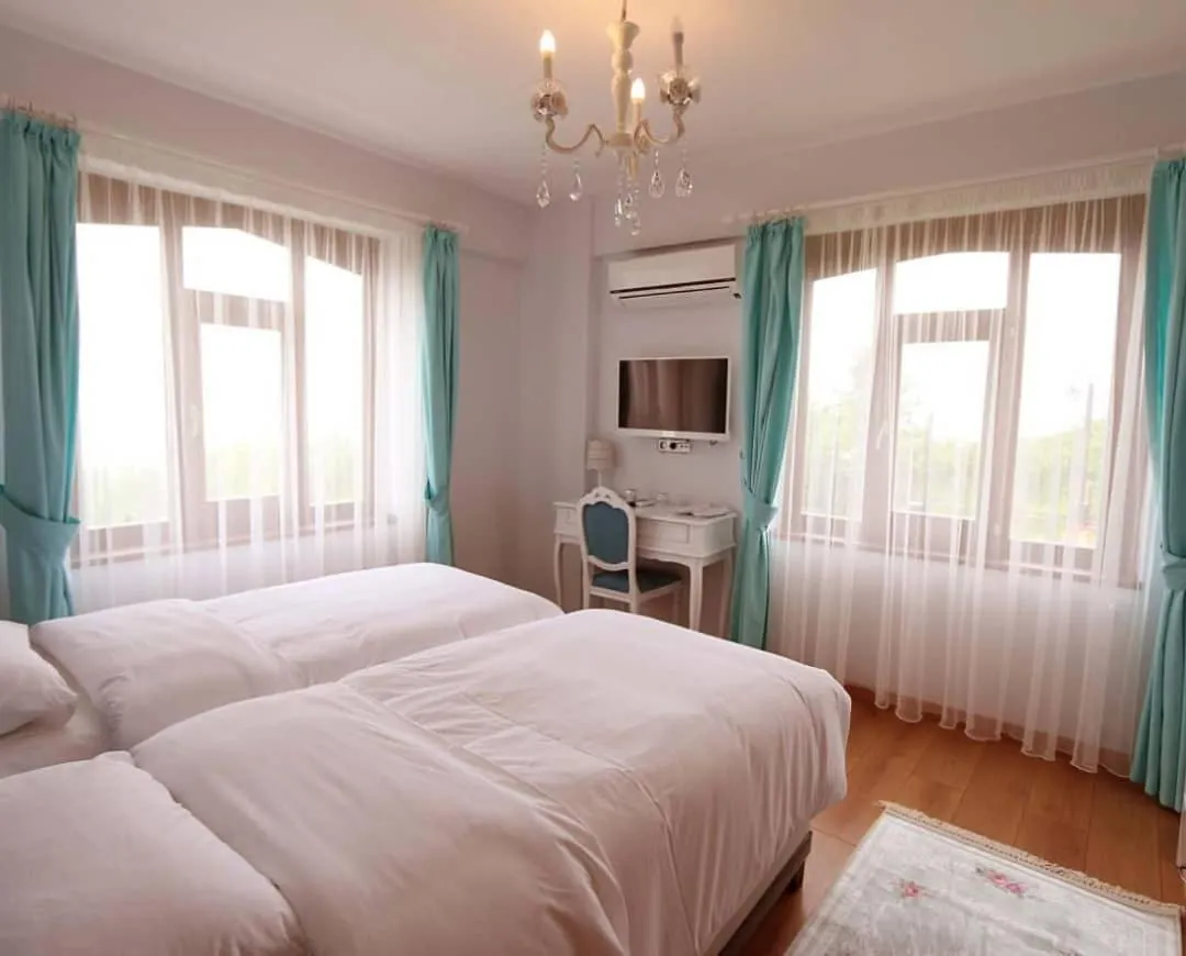 Bed in Hayat Oksijen Resort