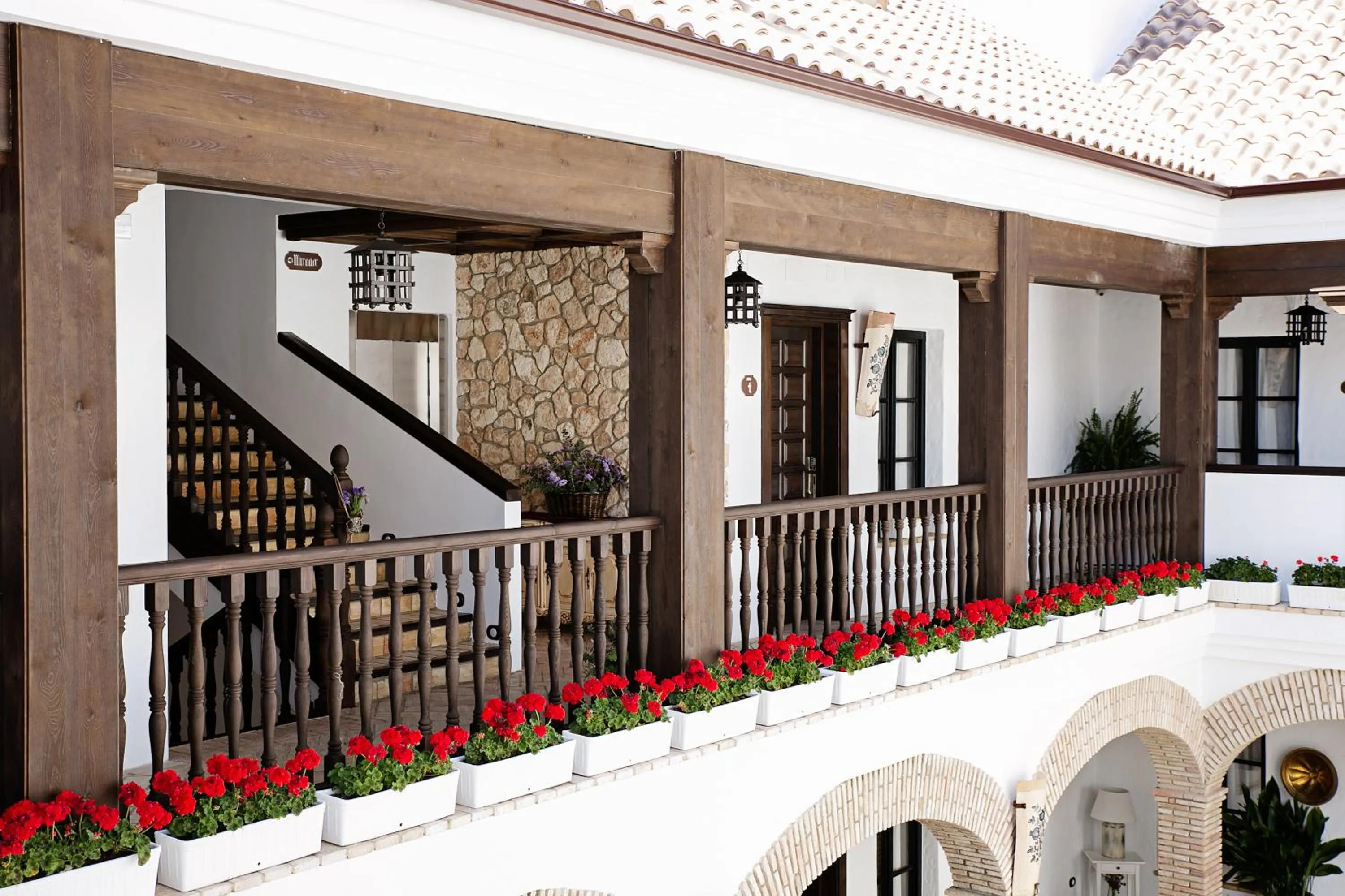 Patio in Suites La Posada De Pilar