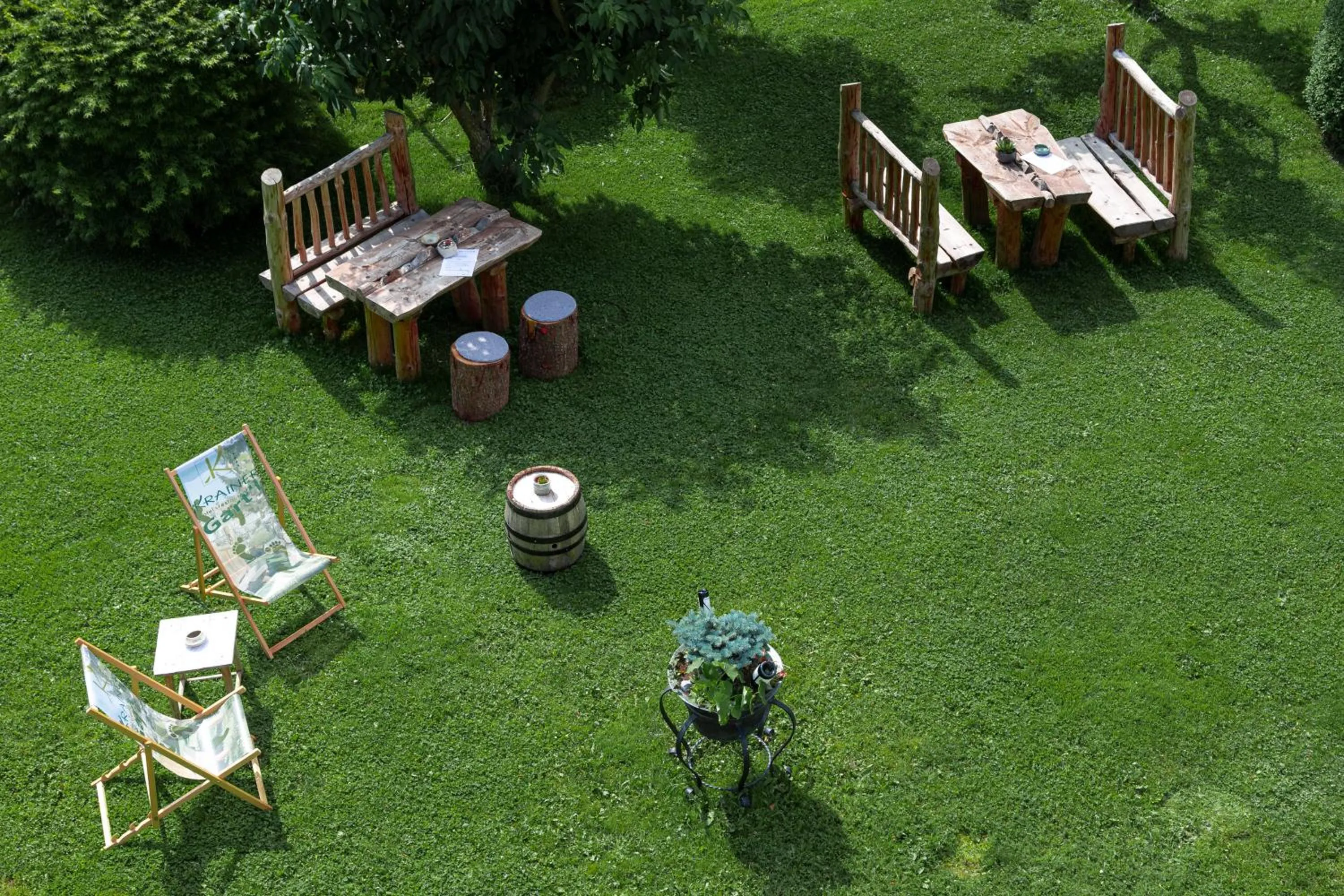 Garden in Hotel-Restaurant-Café Krainer