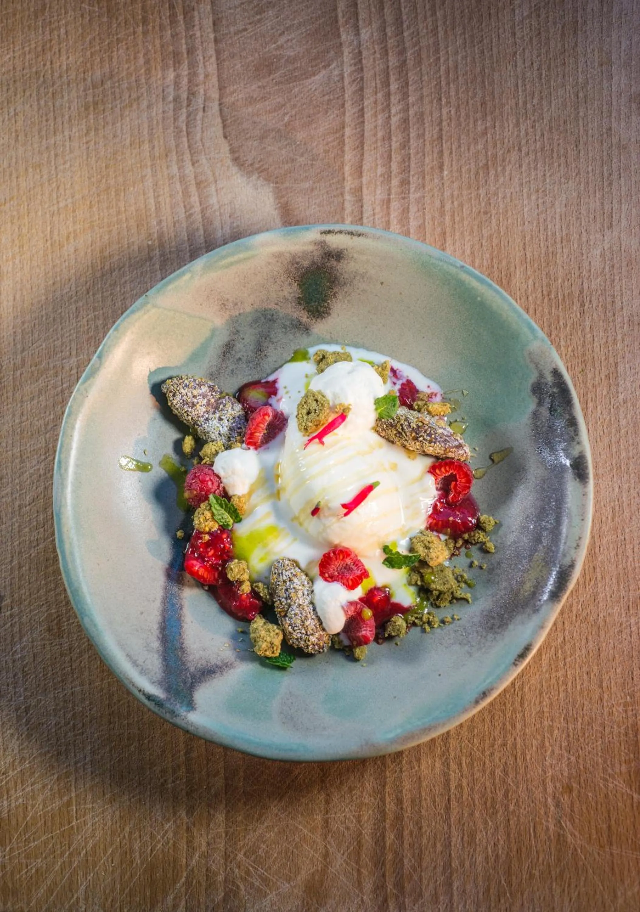 Food close-up in Hotel-Restaurant-Café Krainer