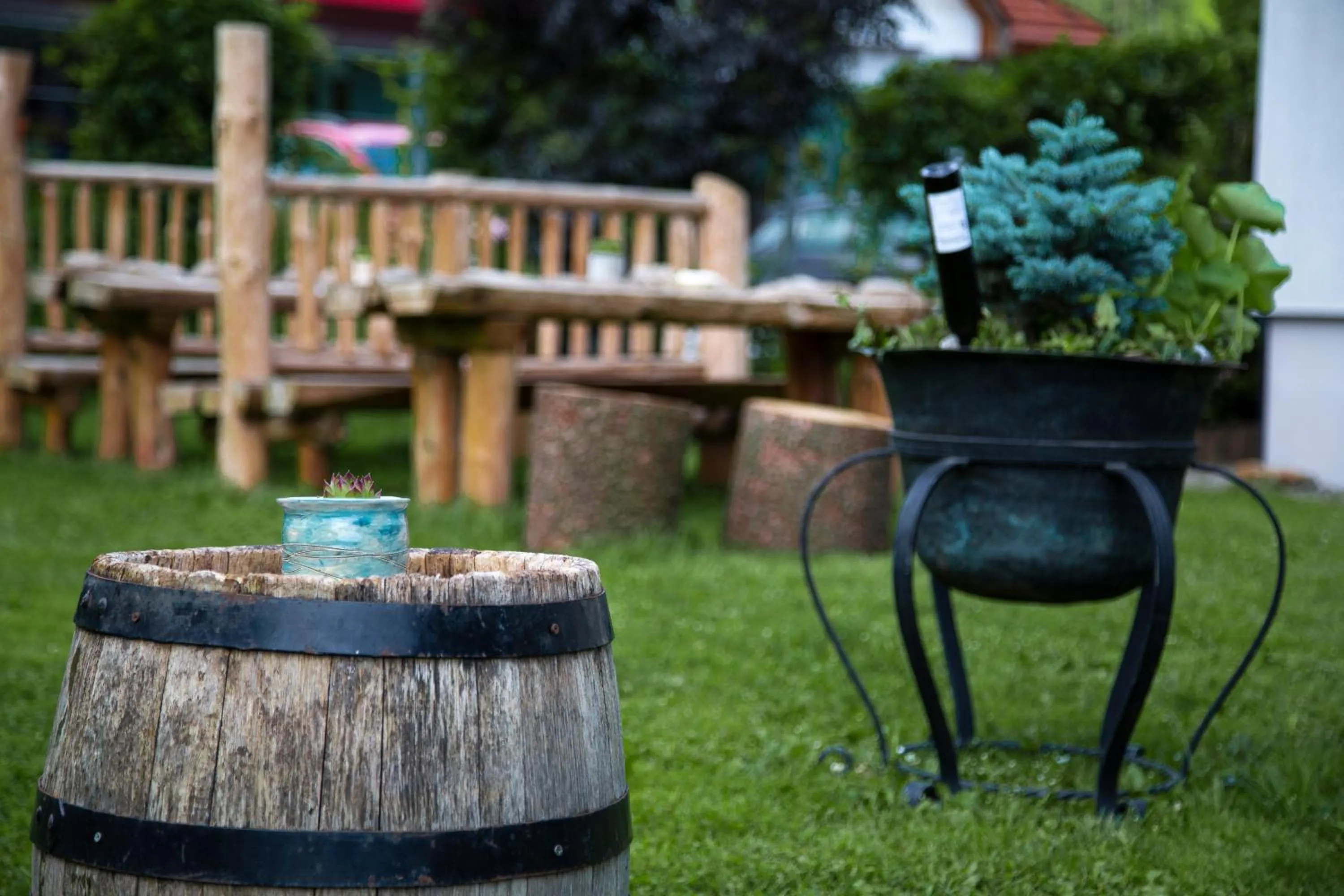 Garden in Hotel-Restaurant-Café Krainer